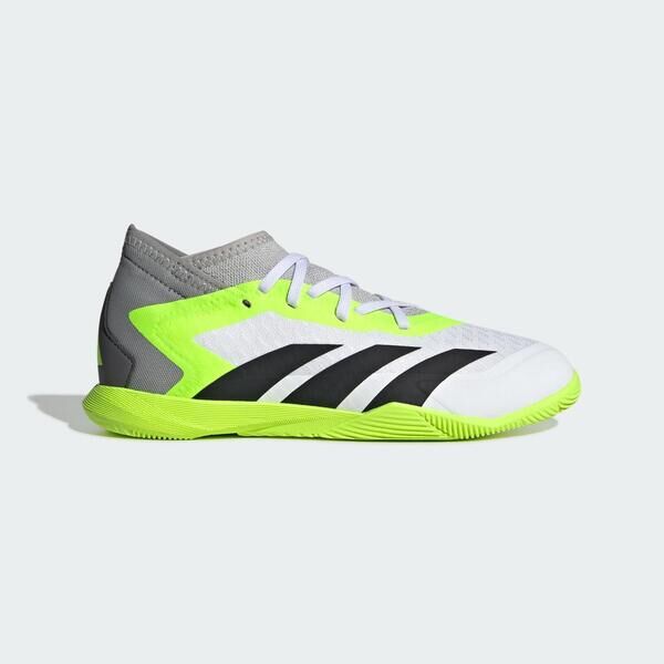 Adidas Predator Accuracy.3 IN J IE9449 中童 足球鞋 運動 訓練 室內 白螢黃