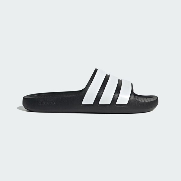 Adidas Adilette Flow IF4134 男女 涼拖鞋 運動 休閒 套穿式 穩定 防滑 黑白