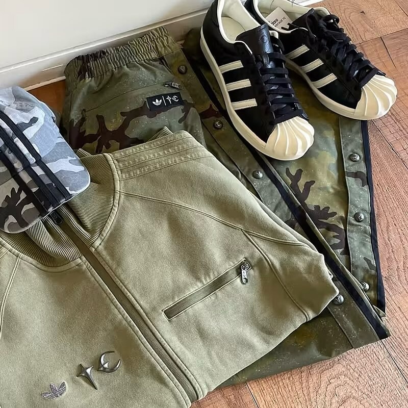 iSNEAKERS｜THUG CLUB × Adidas Originals Superstar Vintage "Core Black/Burgundy" 黑白 JS1907 勃根地 JS1908