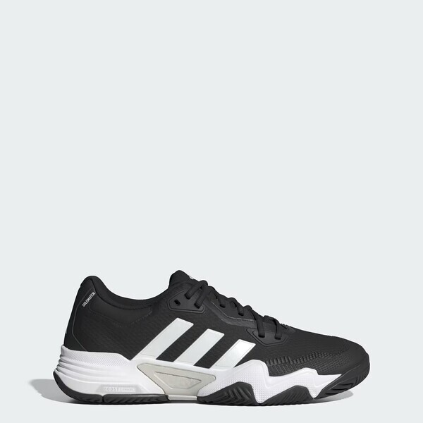 Adidas Solematch Control 2 M IF9112 男 網球鞋 運動 訓練 抗扭 穩定 黑白