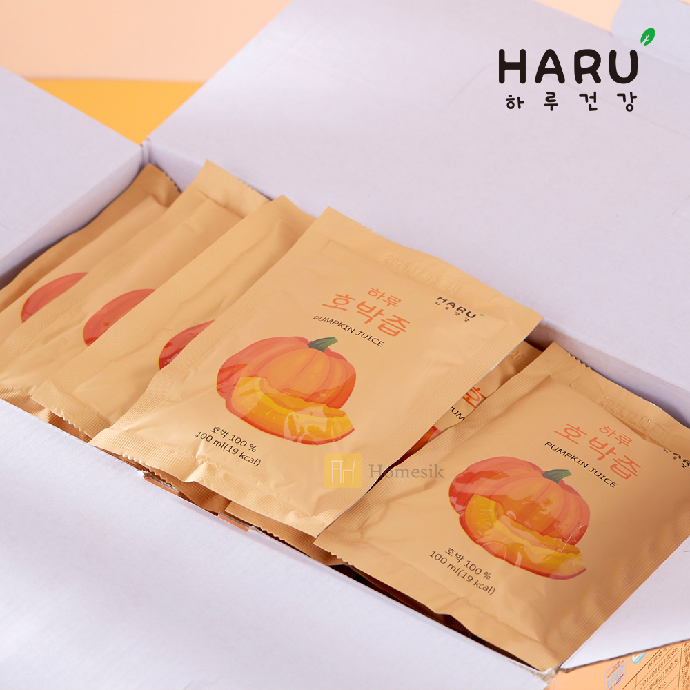 韓國100% NFC 純南瓜汁 100ml x 10包裝