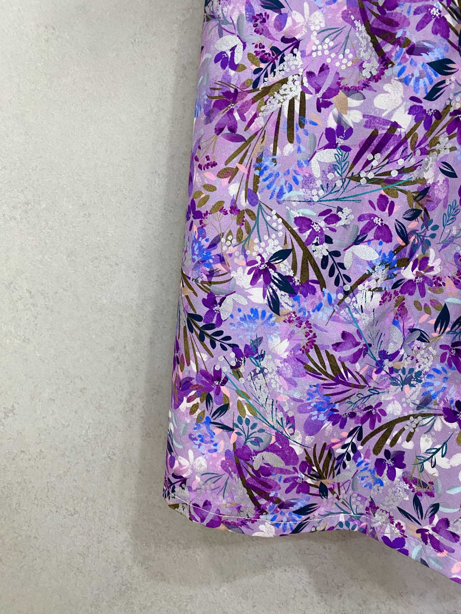 紫夜花語 媽咪長寬褲