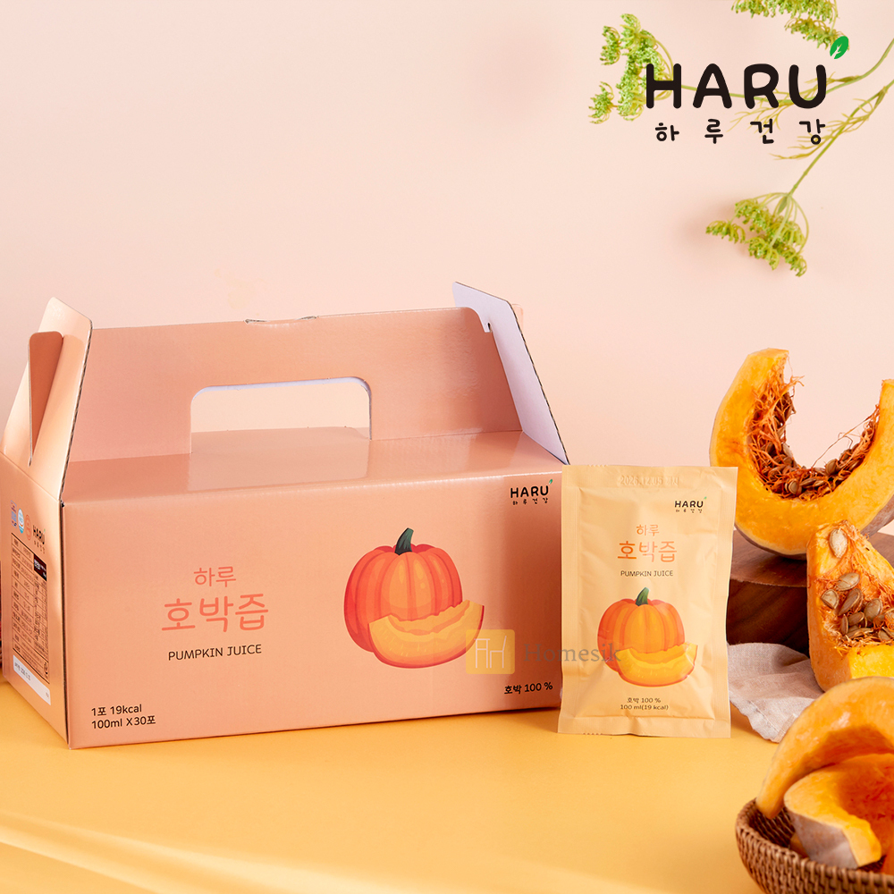 韓國100% NFC 純南瓜汁禮盒裝 100ml x 30包裝