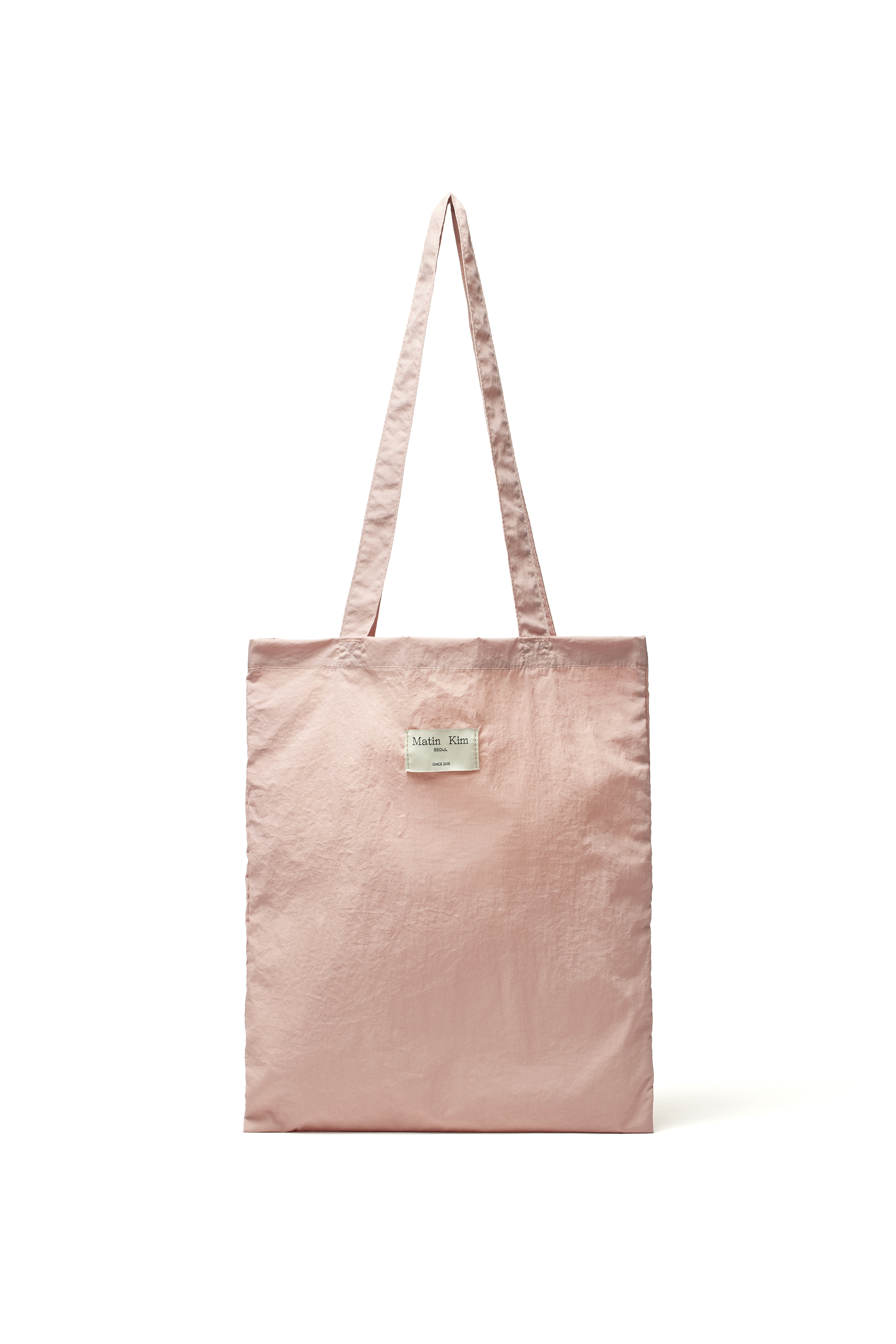 首爾LOGO托特包 淺粉