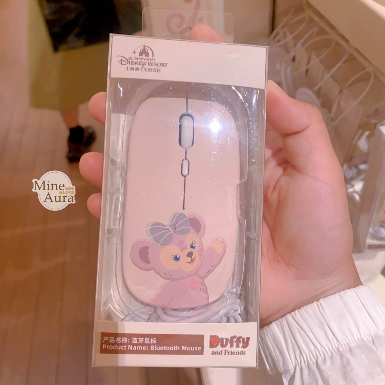 雪莉玫 ShellieMay 充電式 藍芽 無線滑鼠 3C用品 -上海迪士尼樂園