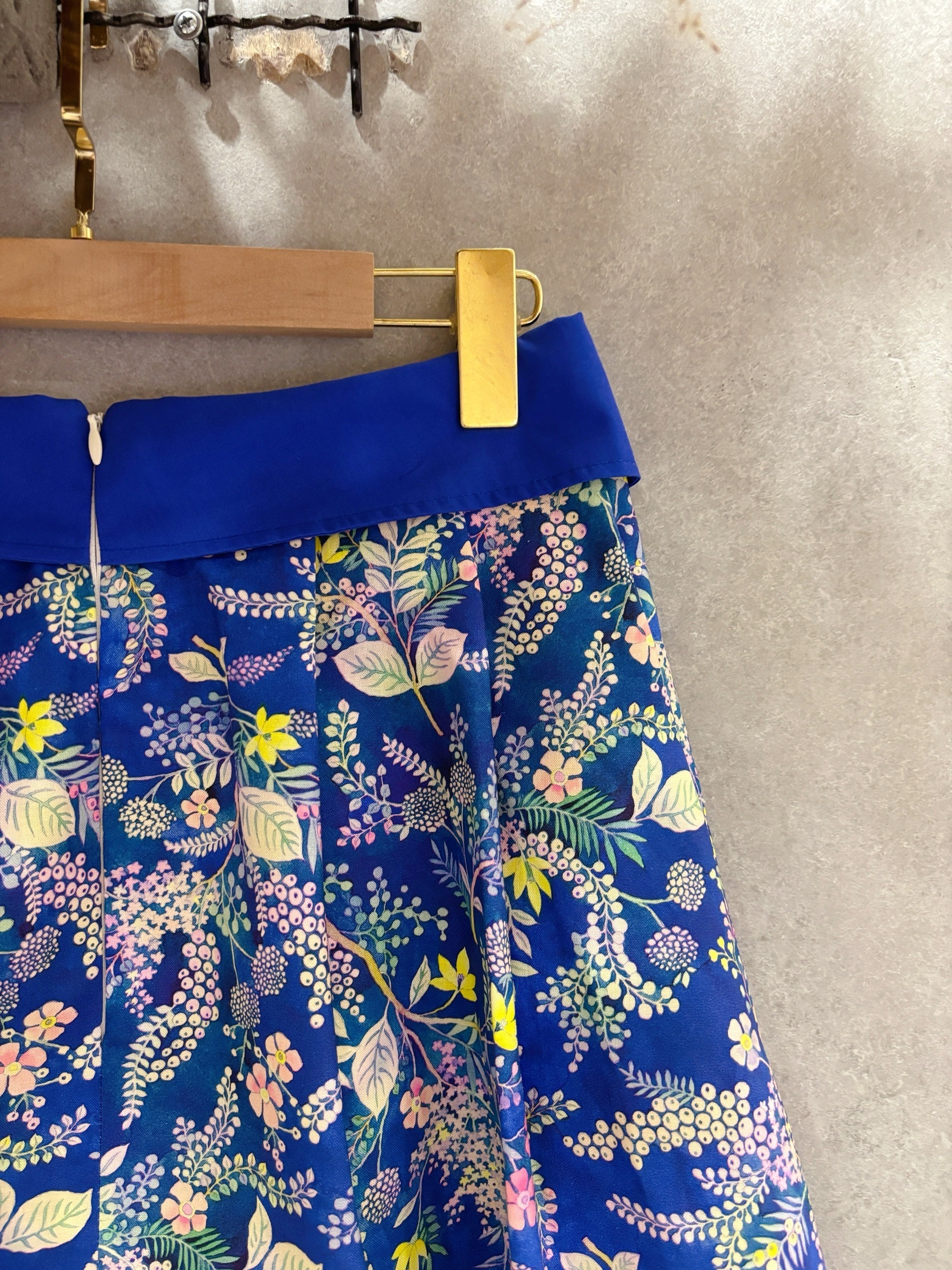 月影花森林 媽咪翻摺長裙(M)