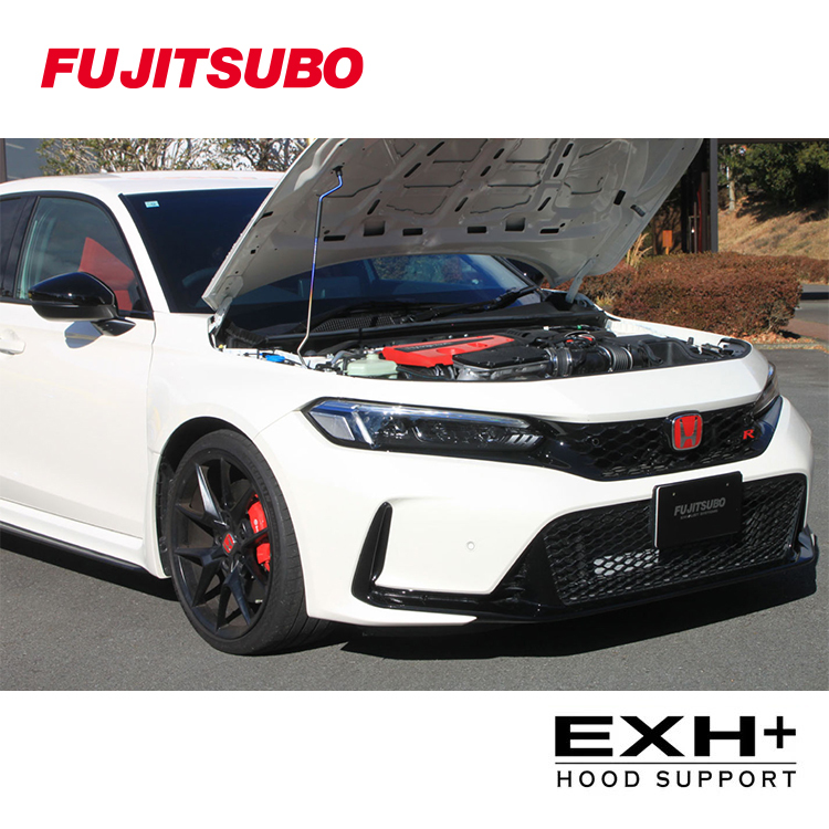 FUJITSUBO 藤壺 EXH+ 鈦金屬引擎蓋頂桿 HONDA CIVIC TYPE R FL5