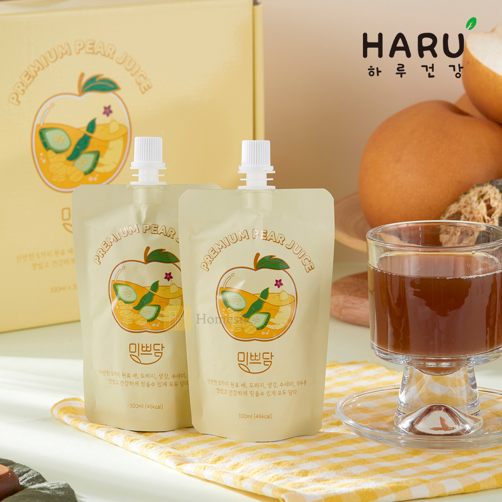 韓國100% NFC 升級版桔梗梨汁禮盒裝 100ml x 30包裝