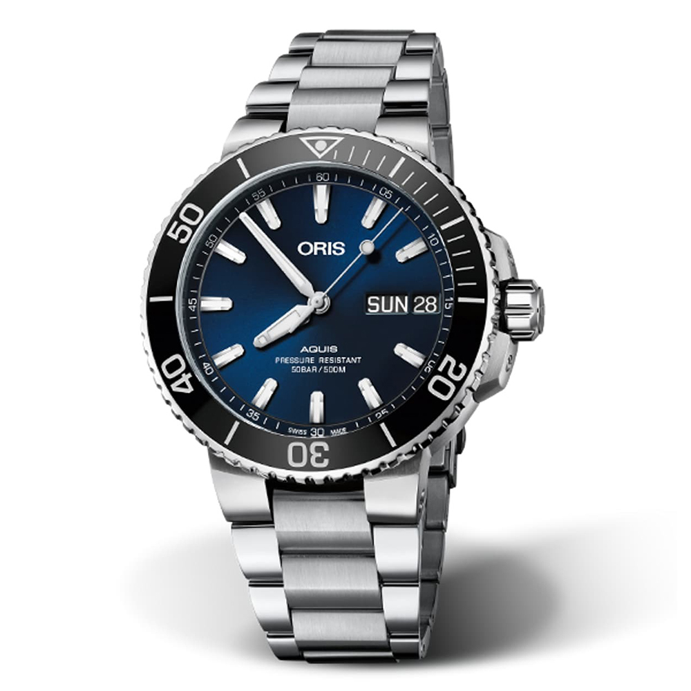 【ORIS 豪利時】01 752 7733 4135-07 8 24 05PEB 日期星期顯示 不鏽鋼 機械 手錶