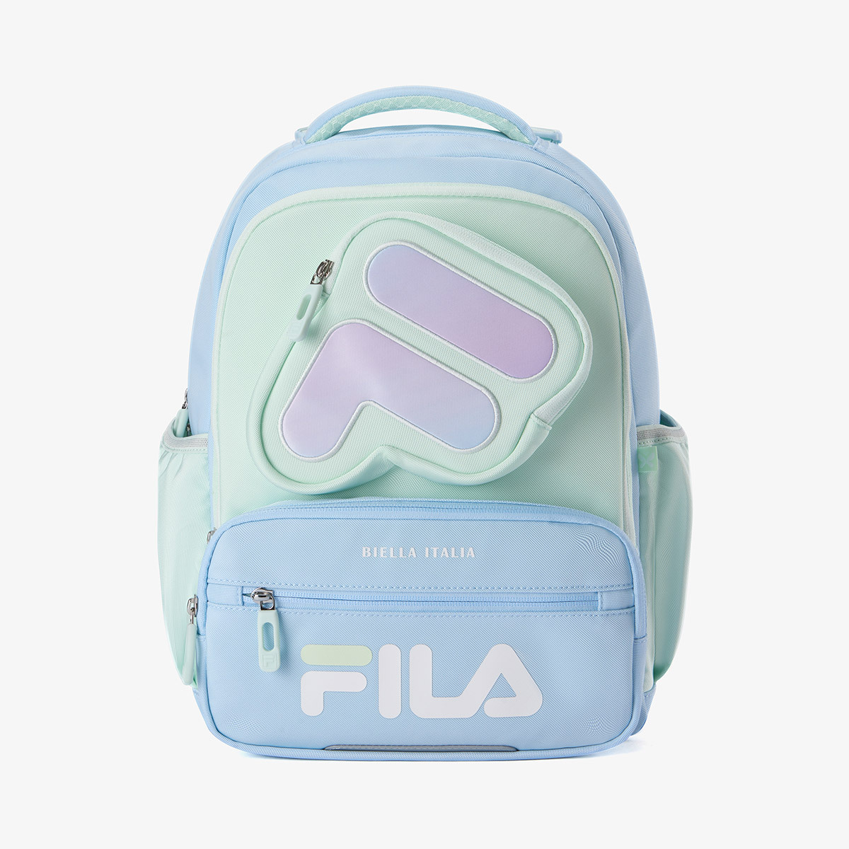 Backpack Fila Italia Official FILA Navy Double Compartment School