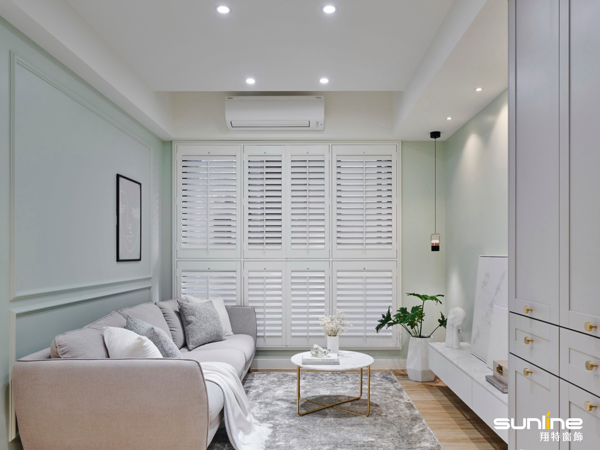 塑鋁百葉窗雙層窗