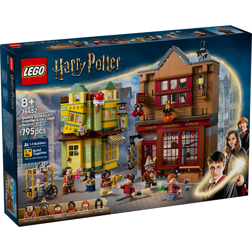 LEGO 76452 樂高積木 76452 Harry Potter™ 哈利波特系列 - 優質魁地奇™ 用品商店與冰淇淋店