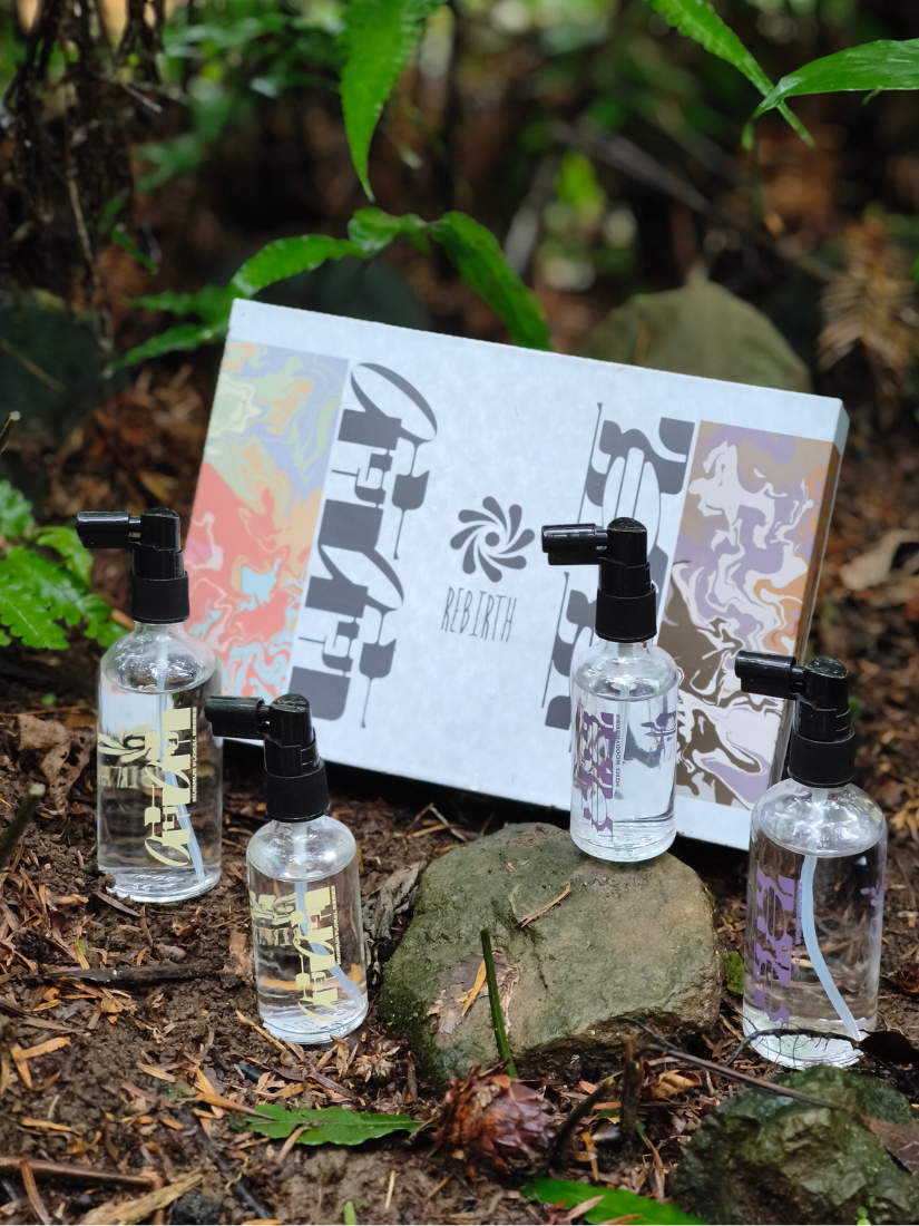 【 REBIRTH 】豪華四入組  頭皮精華水 50ml + 100ml