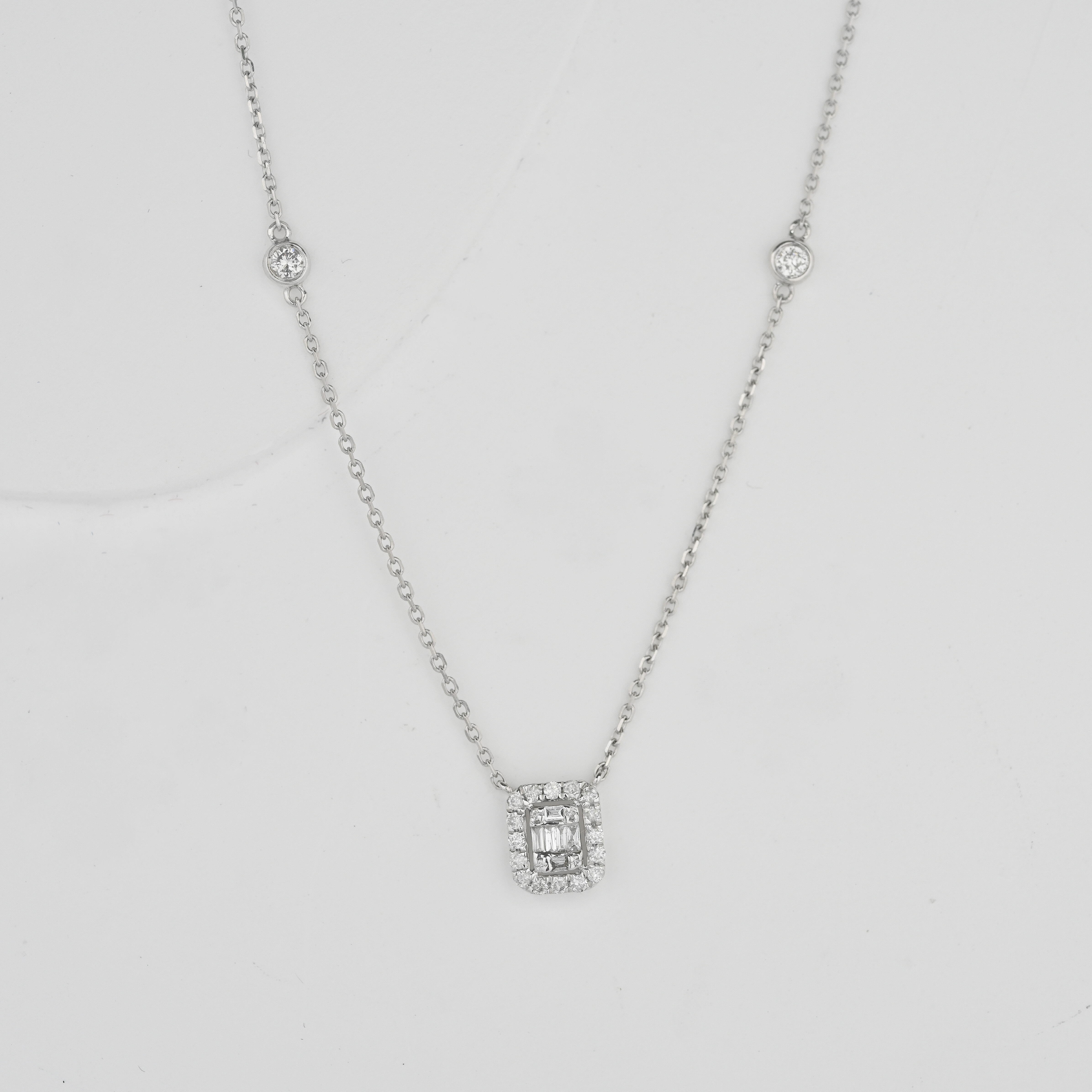 18K 0.25ct Diamond Necklace