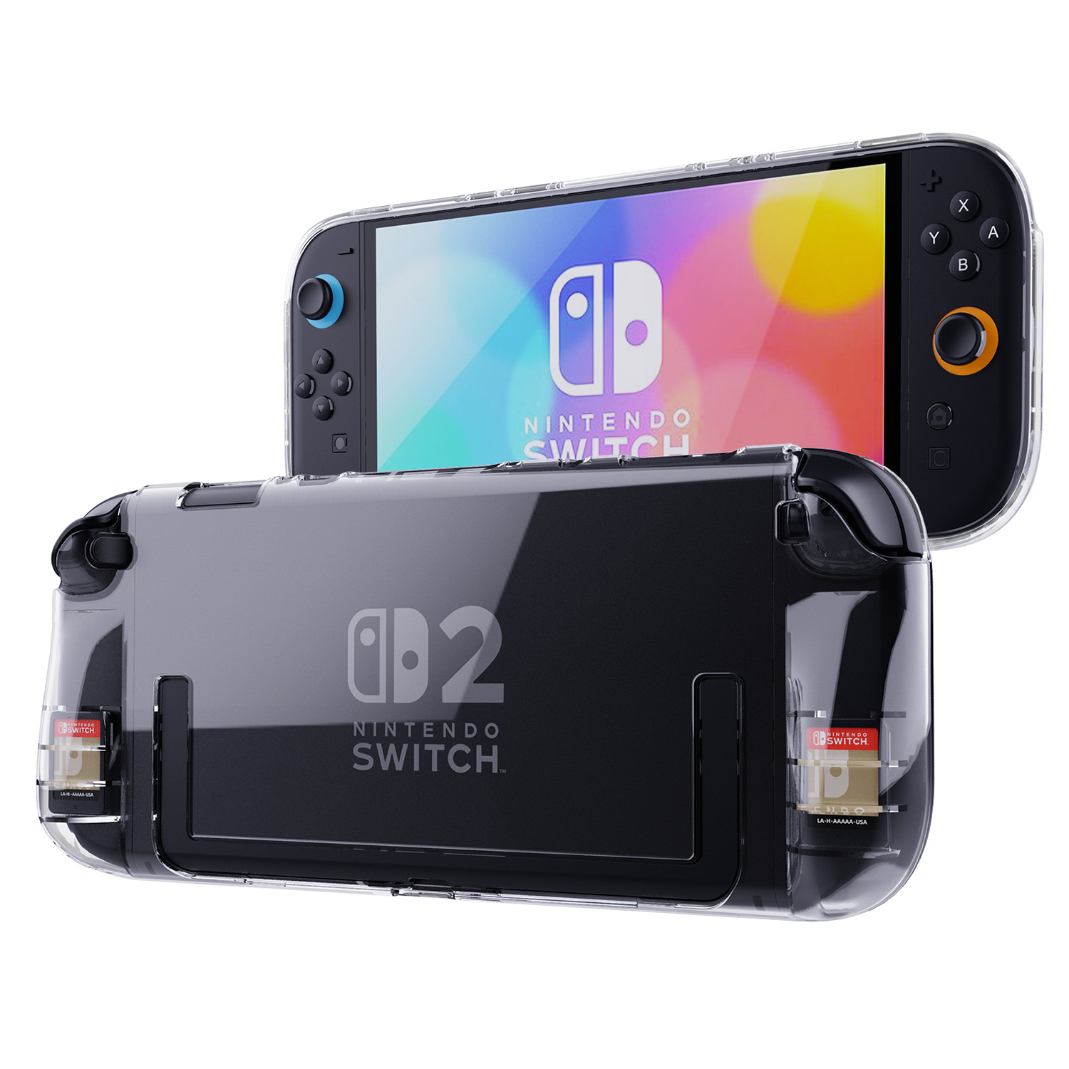【Switch 2 現貨】XPRO - Clear Lite - Nintendo Switch 2 Case 貼身防撞透明遊戲主機保護軟殼【兼容底座】