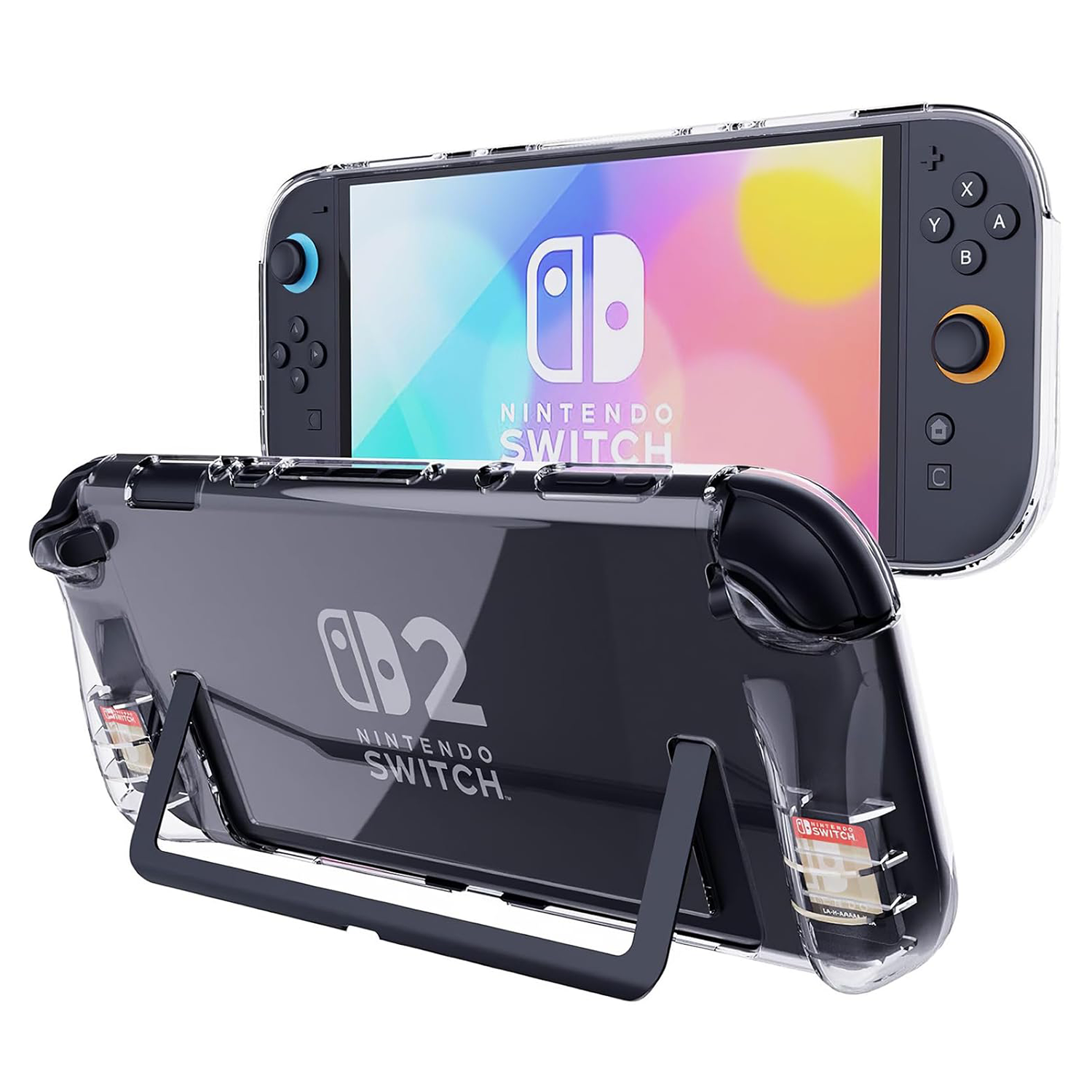 【Switch 2 現貨】XPRO - Clear Lite - Nintendo Switch 2 Case 貼身防撞透明遊戲主機保護軟殼【兼容底座】