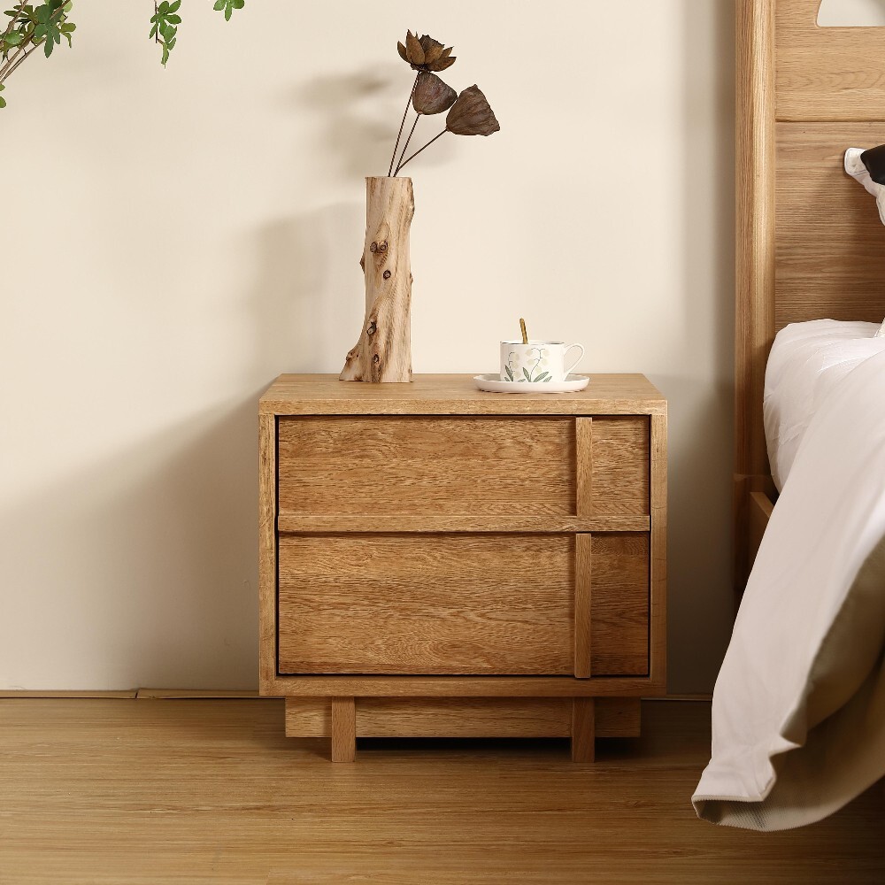 〖特惠款〗知木實木床頭櫃 FP-0008