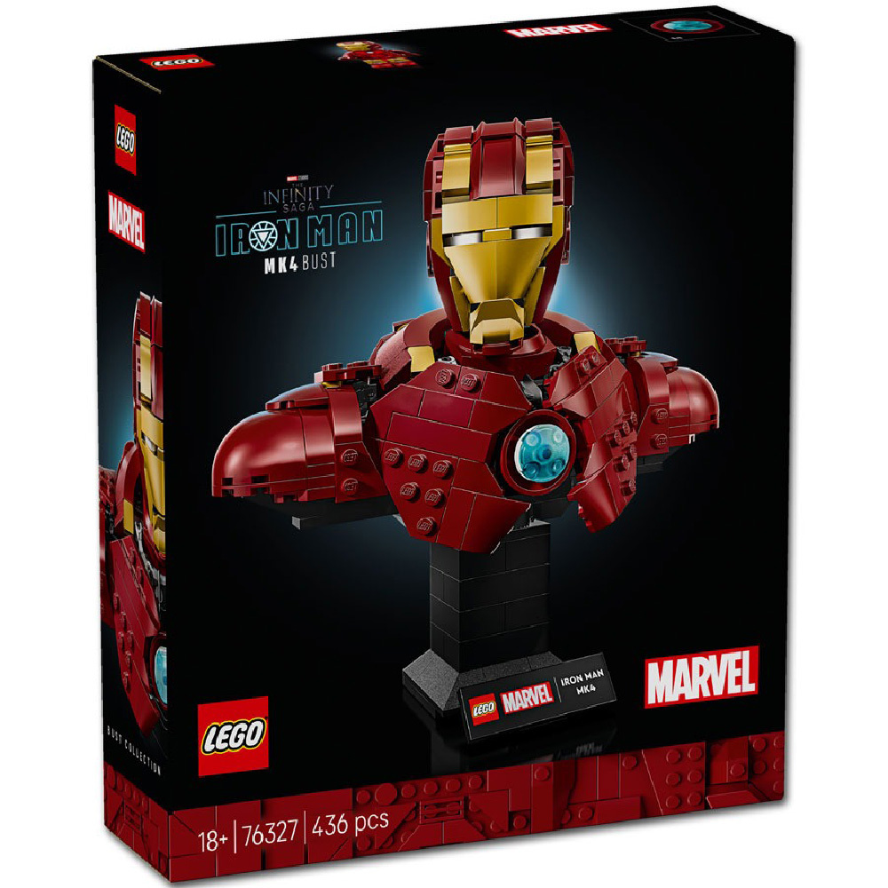 LEGO 76327 樂高積木 76327 Super Heroes 超級英雄系列 - 鋼鐵人 MK4 半身像