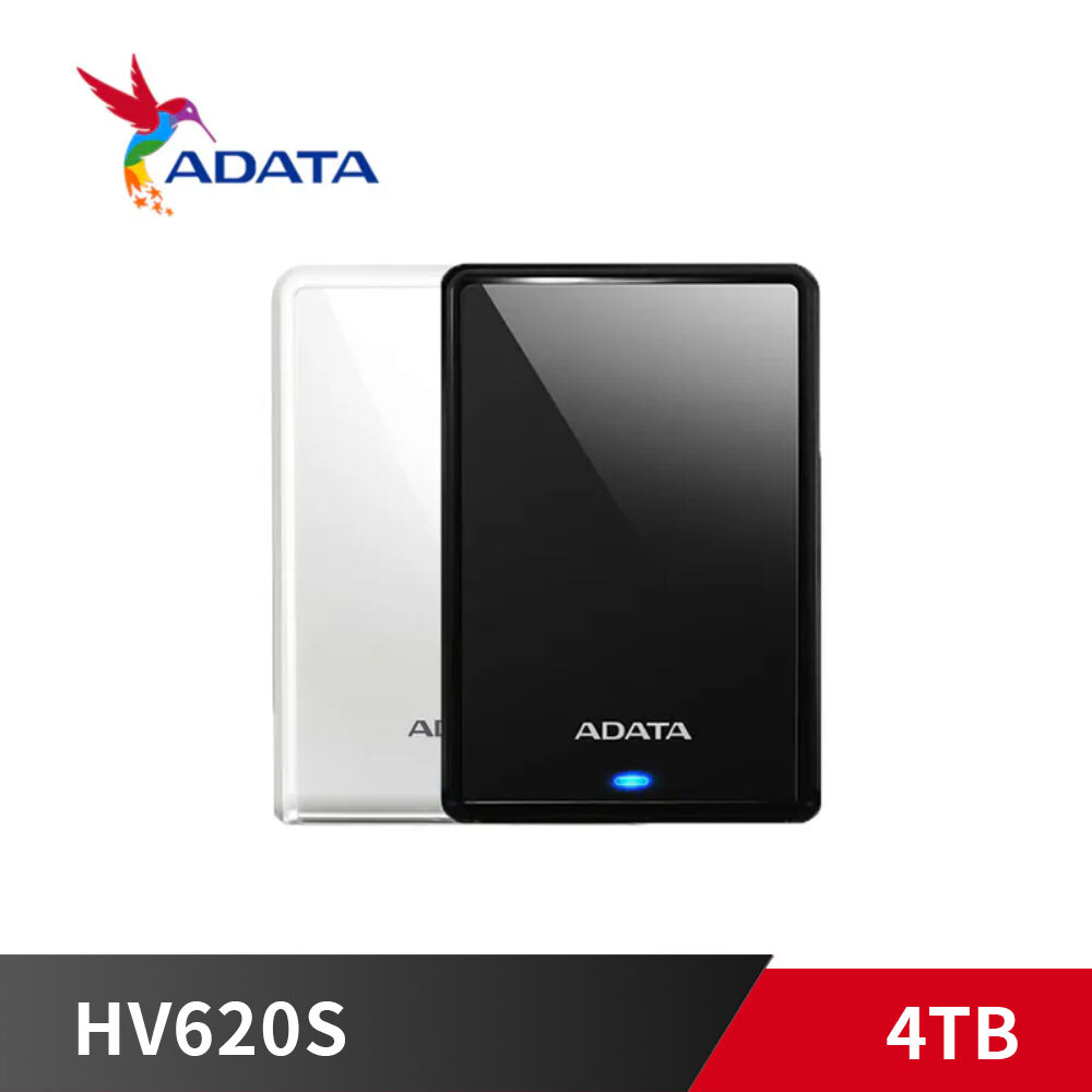 《限量》威剛 HV620S / 4TB 輕薄有型 黑色