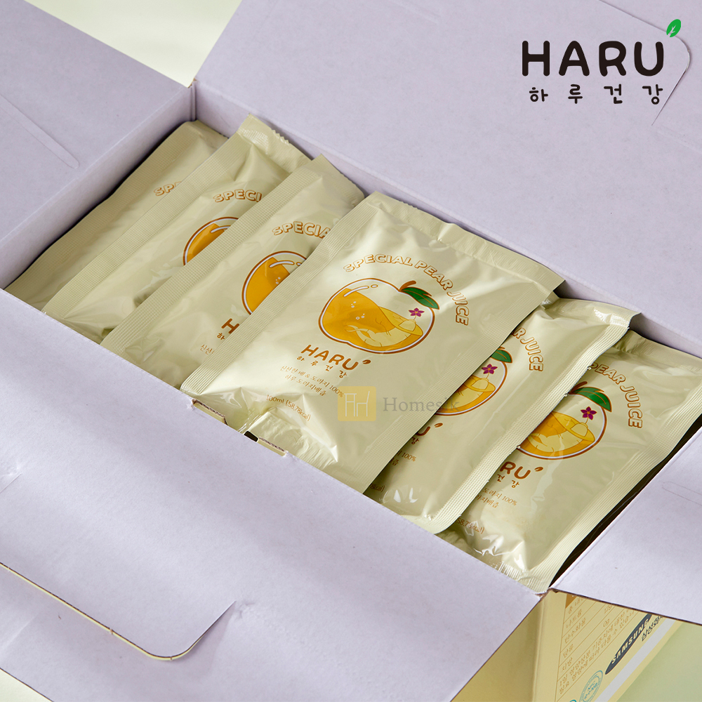 韓國100% NFC 桔梗梨汁禮盒裝 100ml x 30包裝