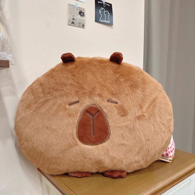 《05228》卡皮巴拉大頭抱枕