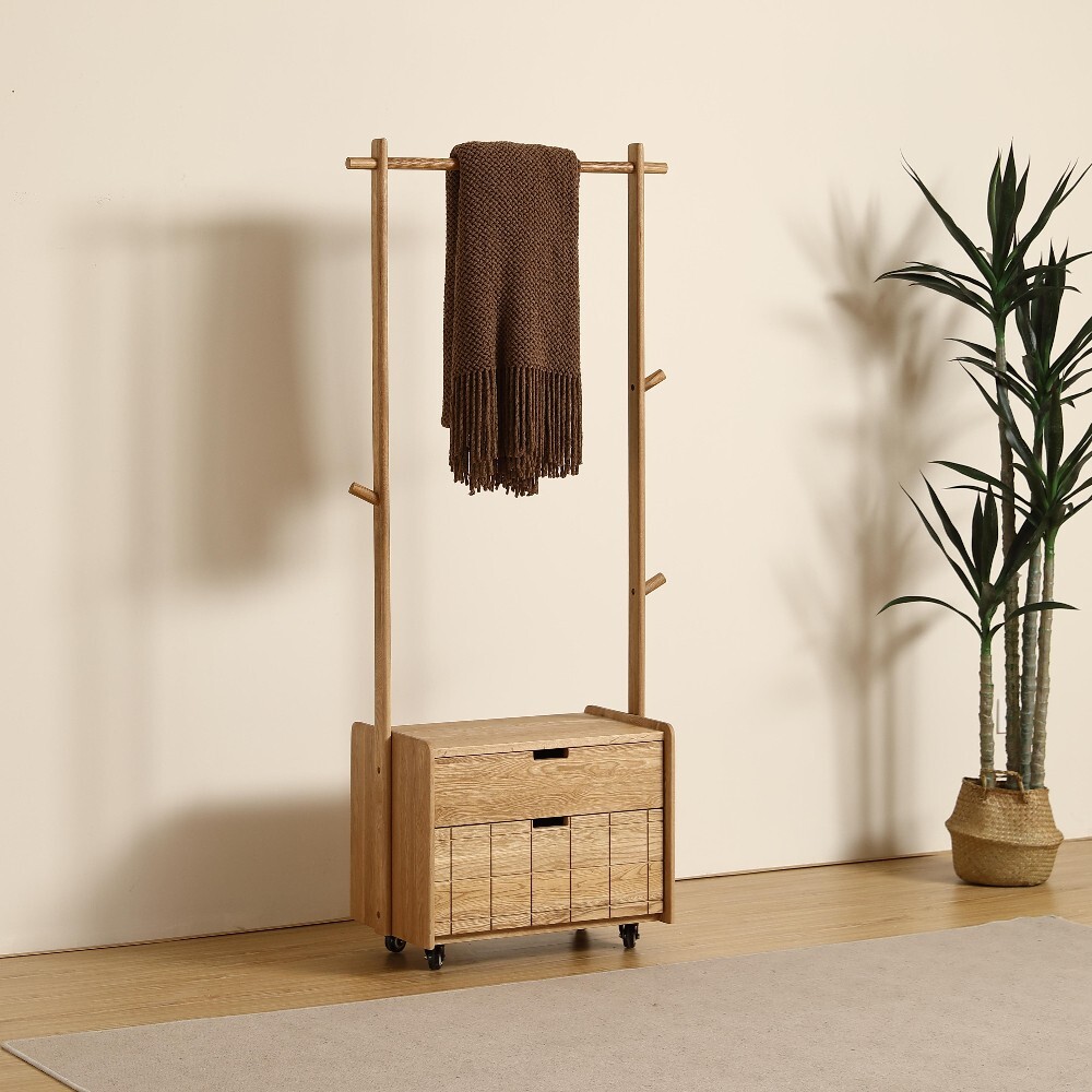 〖特惠款〗知木實木衣帽架 FP-0009