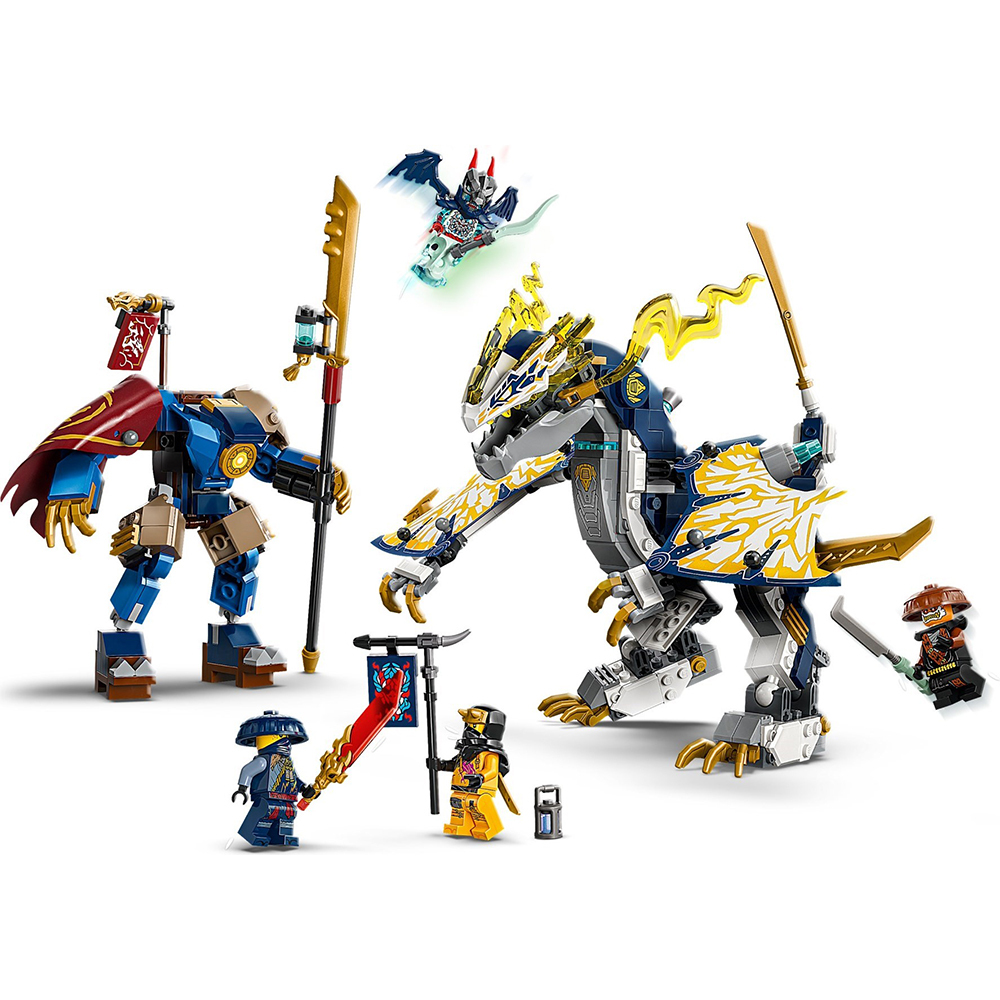LEGO 71843 樂高積木 71843 NINJAGO 旋風忍者系列 - 羅格的機械人龍騎士