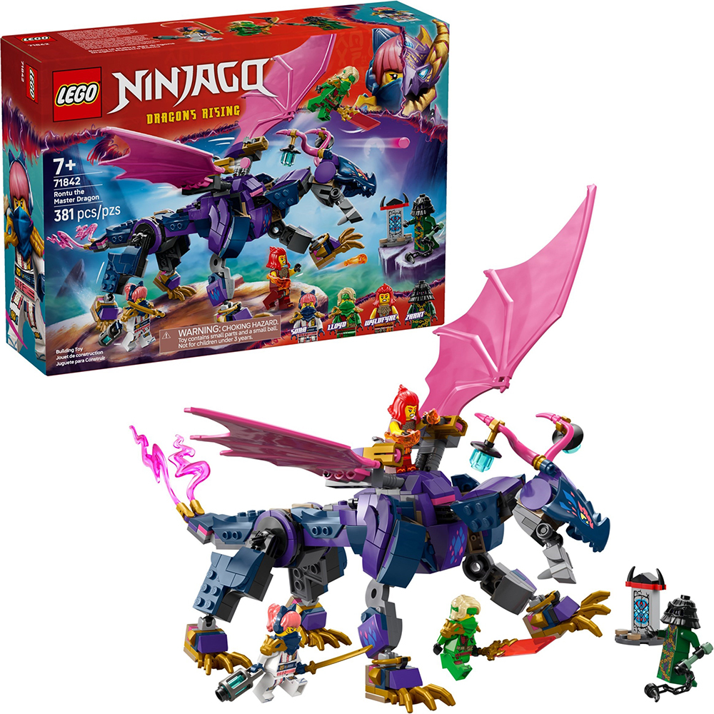 LEGO 71842 樂高積木 71842 NINJAGO 旋風忍者系列 - 龍長老朗圖