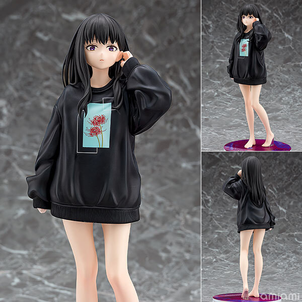 Feb Phat Company Lycoris Recoil Takina Inoue: Oversized Sweatshirt Ver. 1/7 Complete Figure Pre-order