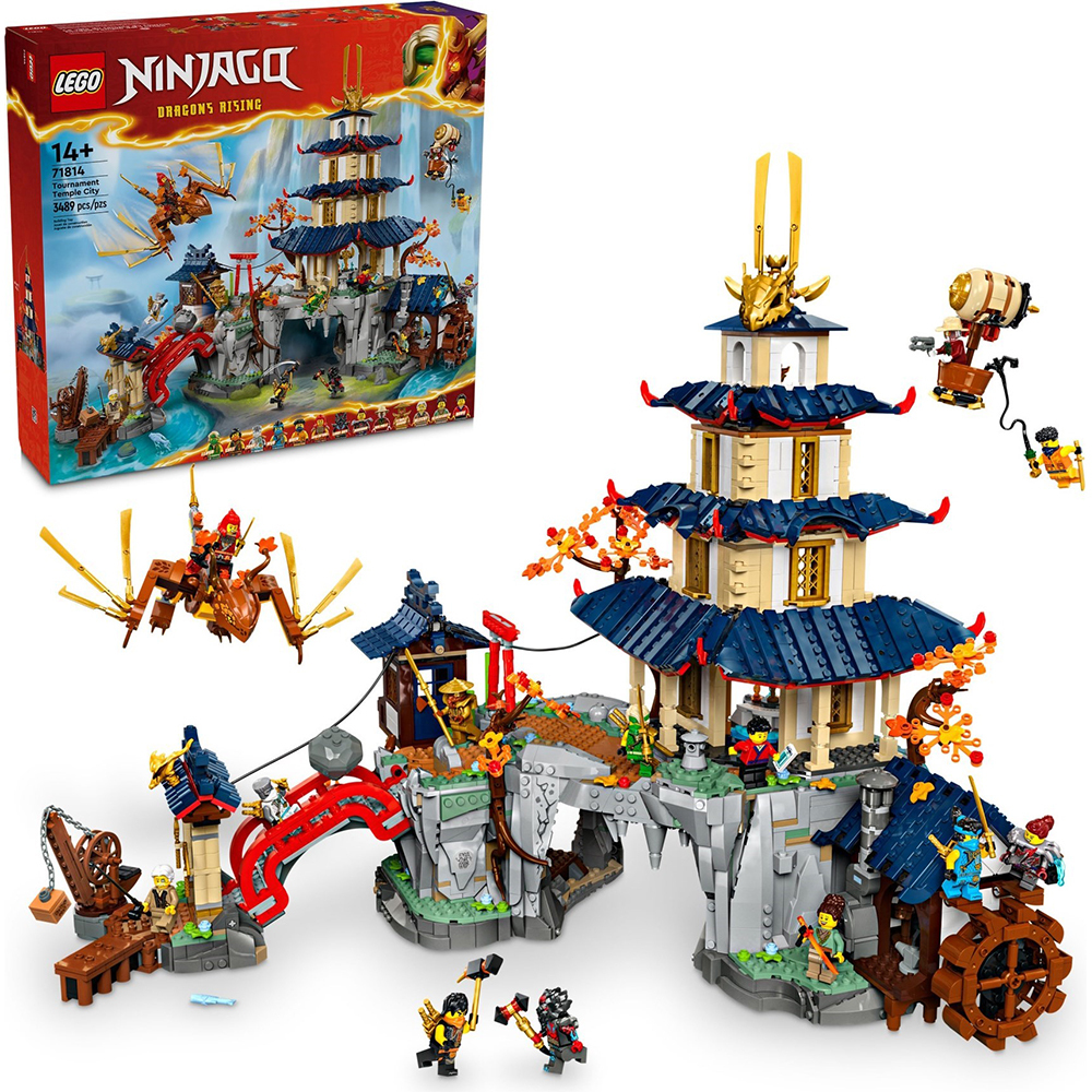 LEGO 71814 樂高積木 71814 NINJAGO 旋風忍者系列 - 大賽寺廟城