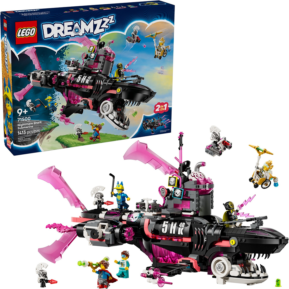 LEGO 71500 樂高積木 71500 DREAMZzz 夢境世界系列 - 惡夢鯊魚潛水艇