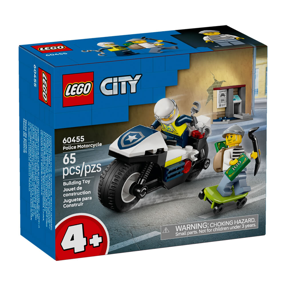LEGO 60455 樂高積木 60455 City 城市系列 - 警用摩托車追逐戰