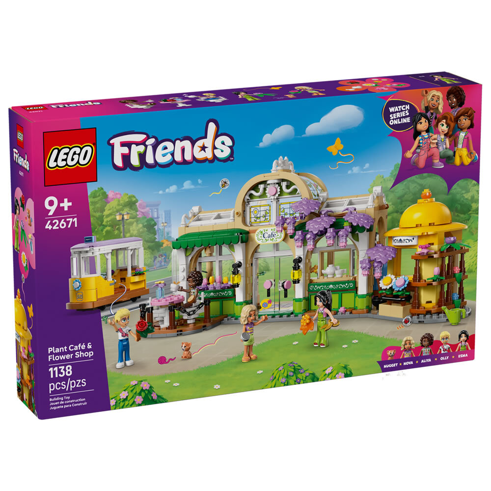 LEGO 42671 樂高積木 42671 Friends 姊妹淘系列 - 植物咖啡廳和花店