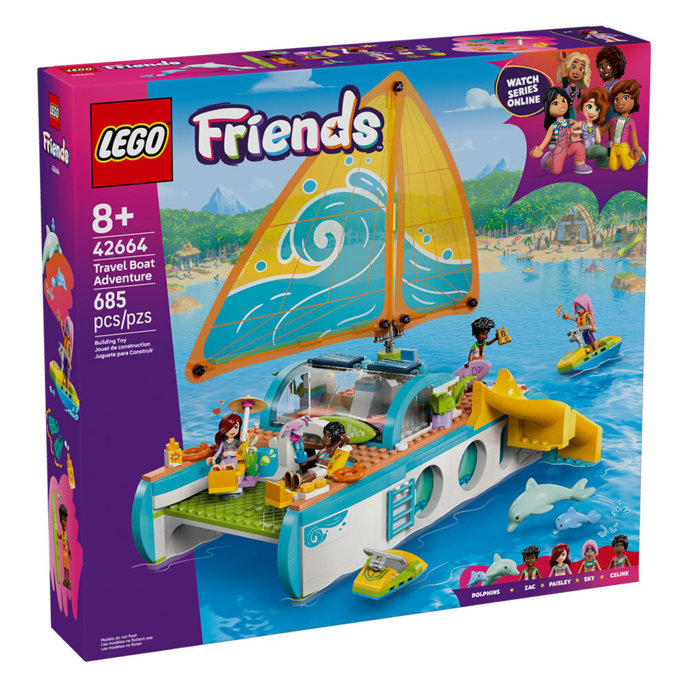 LEGO 42664 樂高積木 42664 Friends 姊妹淘系列 - 旅行船大冒險