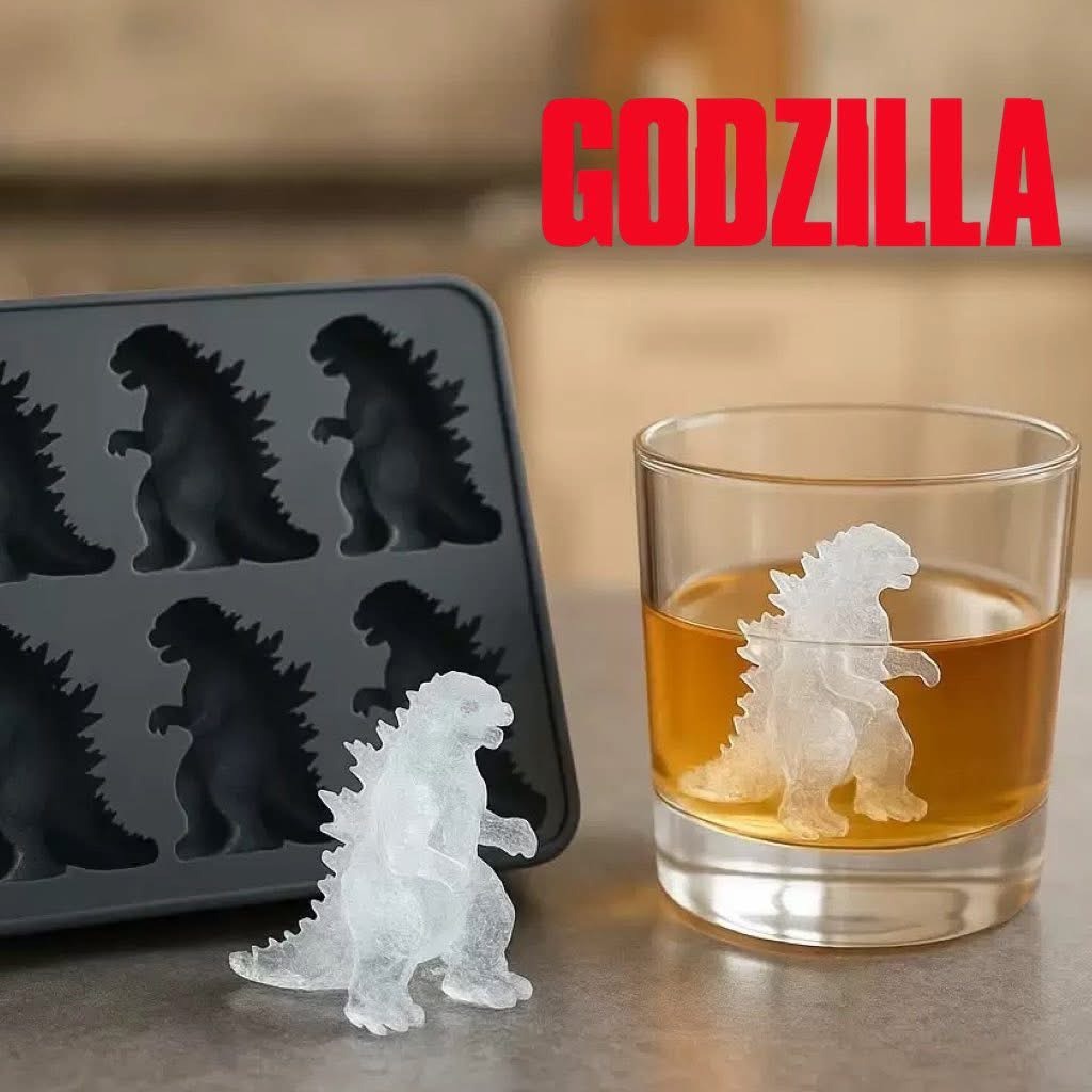 Godzilla 哥吉拉 製冰矽膠模具