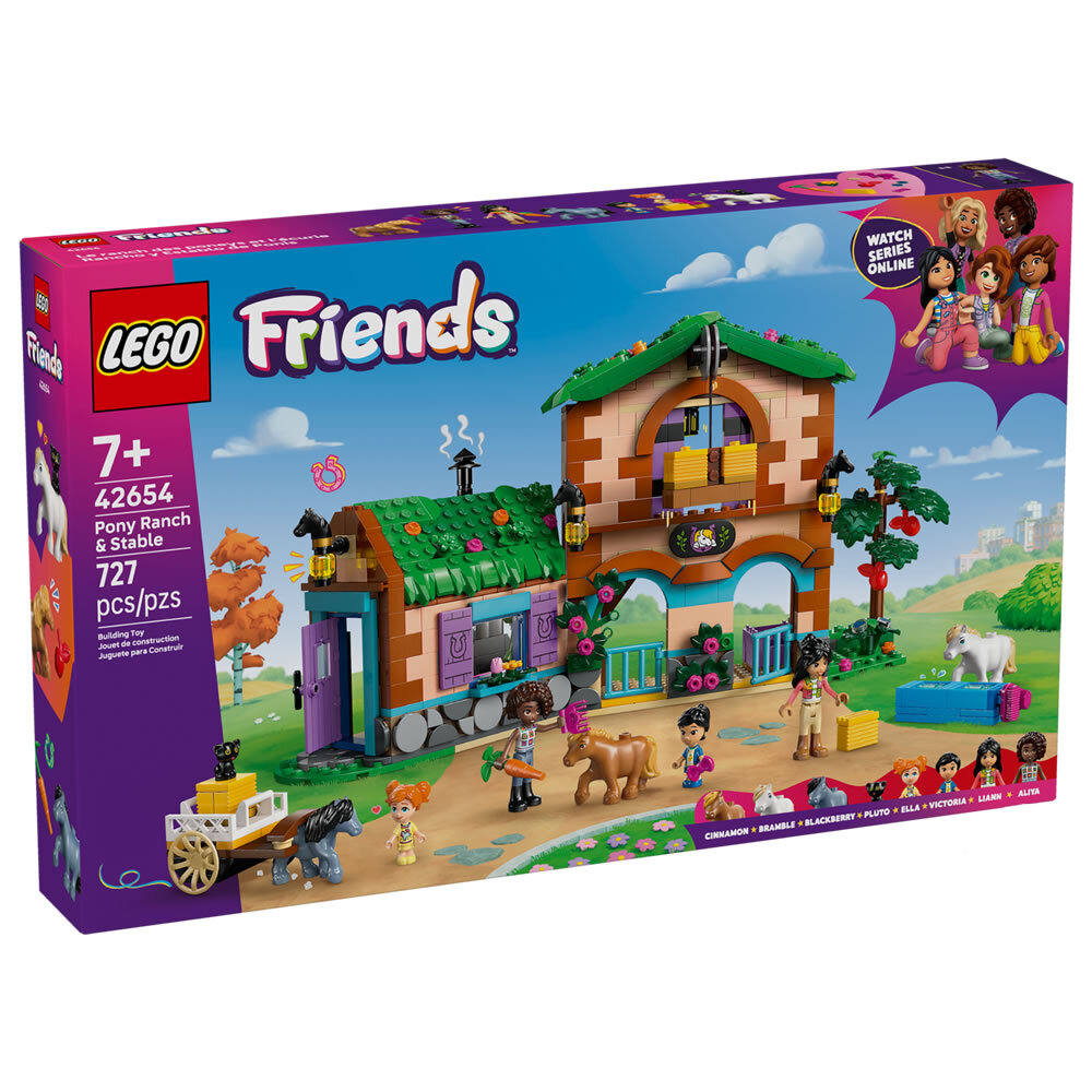 LEGO 42654 樂高積木 42654 Friends 姊妹淘系列 - 小馬牧場和馬廄