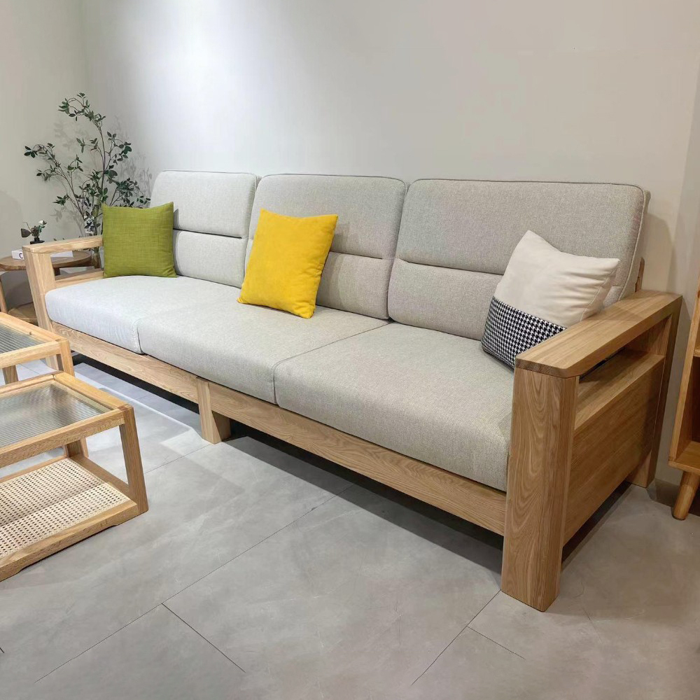 〖特惠款〗萊茵實木直排沙發 FP-0027