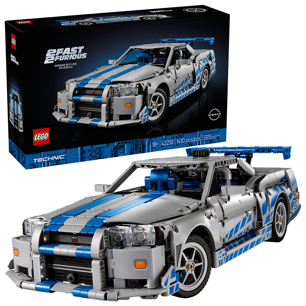 LEGO 42210 樂高積木 42210 Technic 科技系列 - 2 Fast 2 Furious Nissan Skyline GT-R (R34) Car