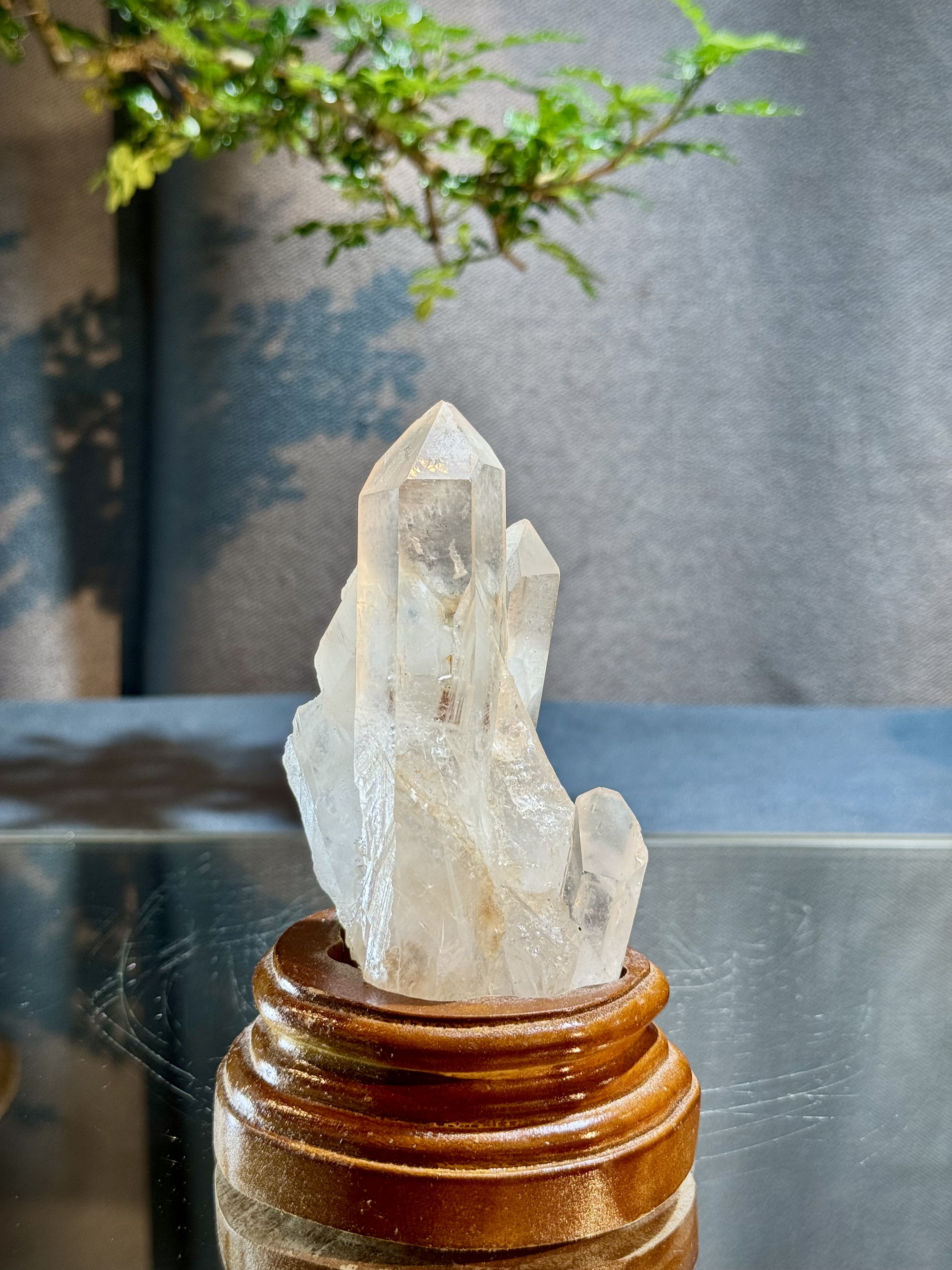 白水晶簇擺件 5501