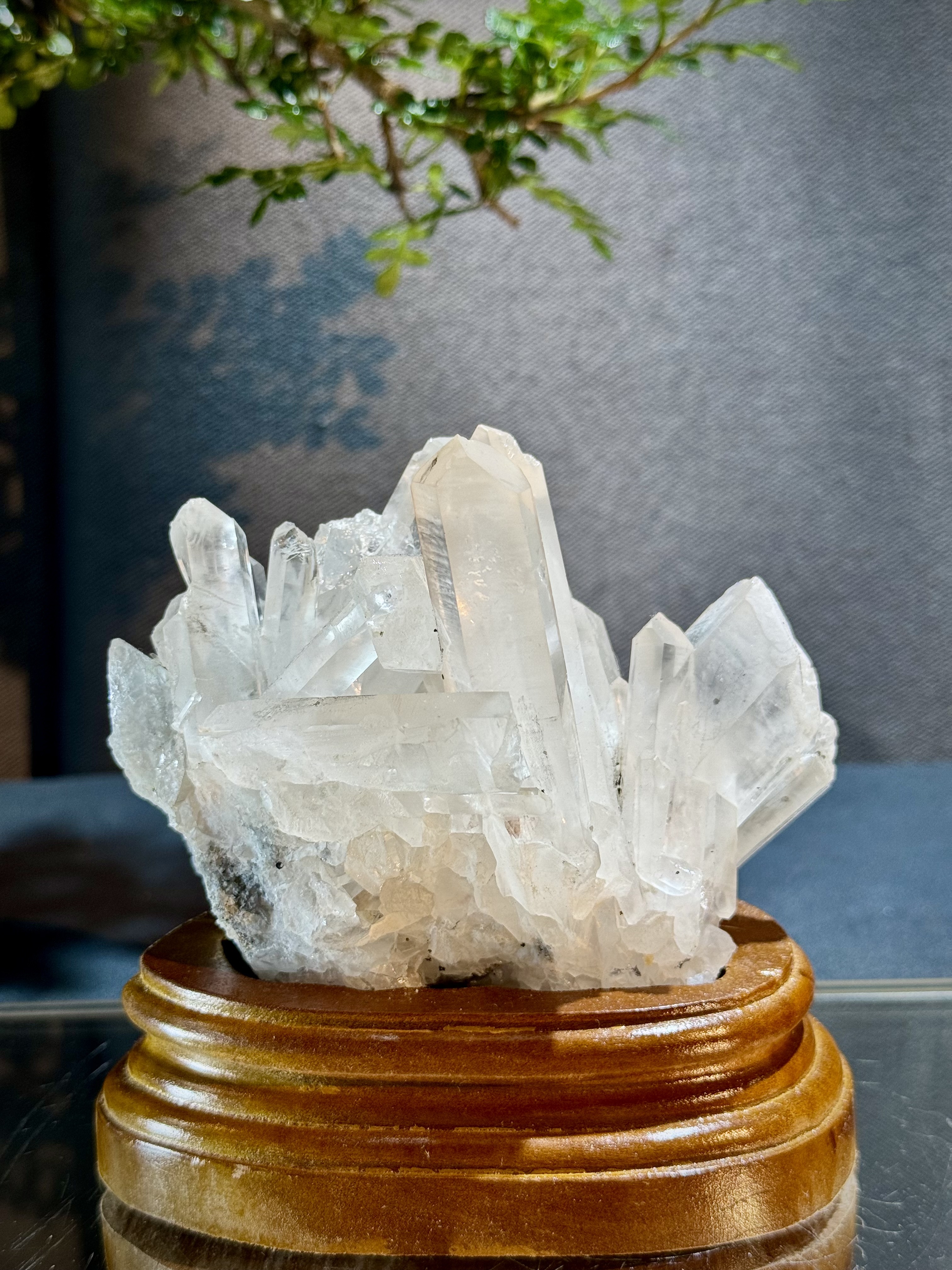 白水晶簇擺件 5503