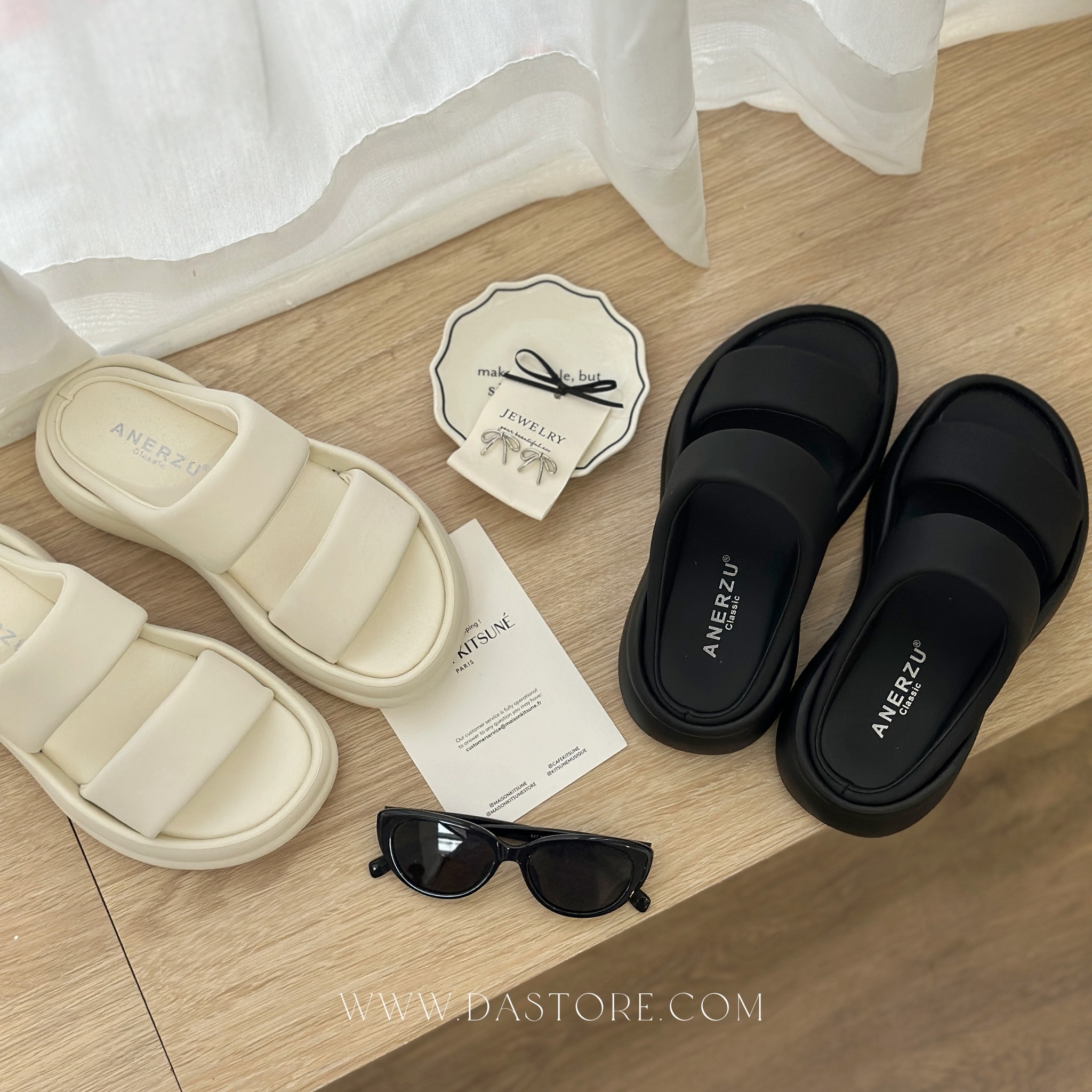 軟Q舒芙蕾厚底拖鞋/二色