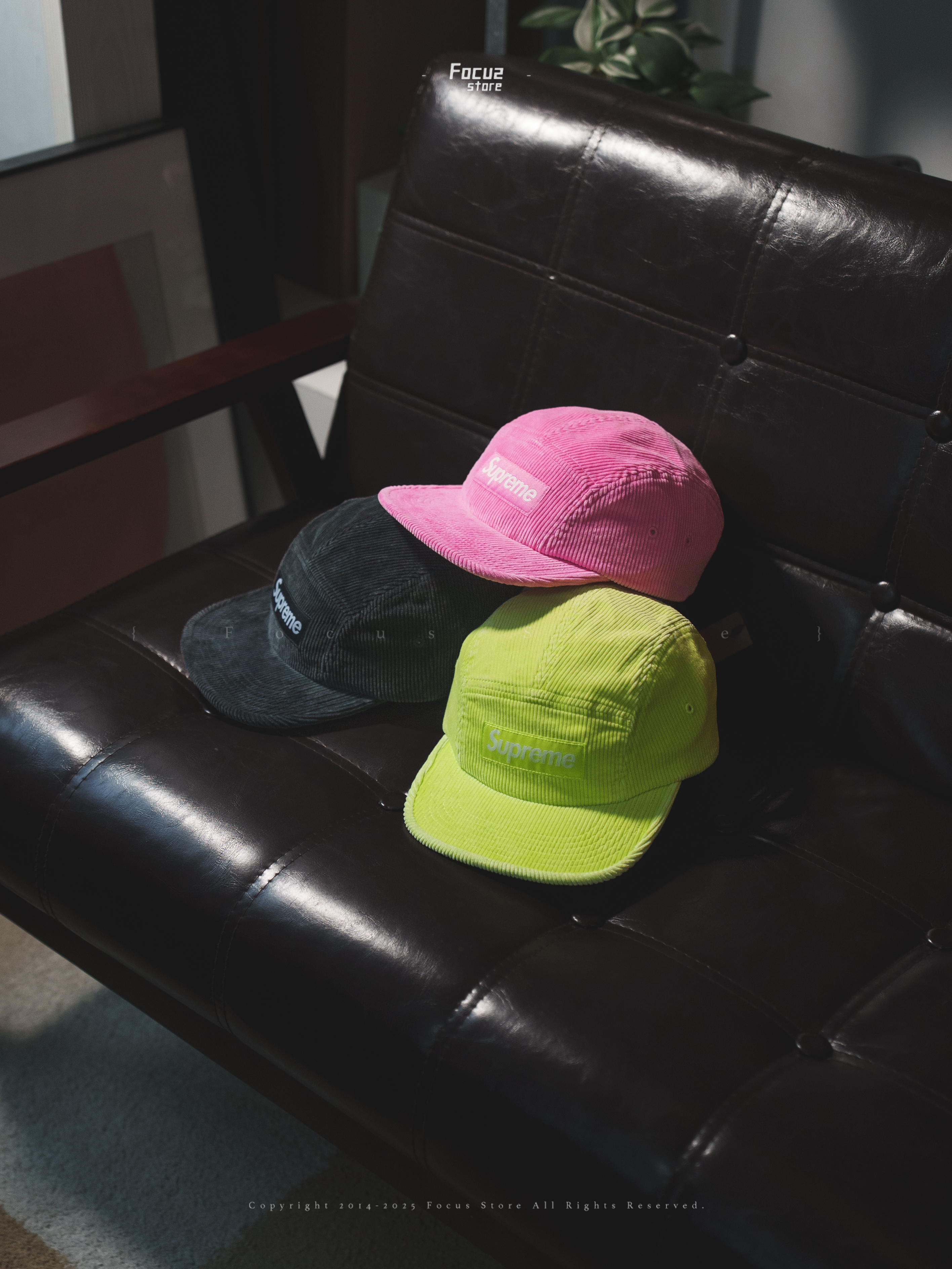 【Focus Store】現貨秒發 Supreme SS25 Week11 Couduroy Camp Cap 燈芯絨 五分割帽 五色