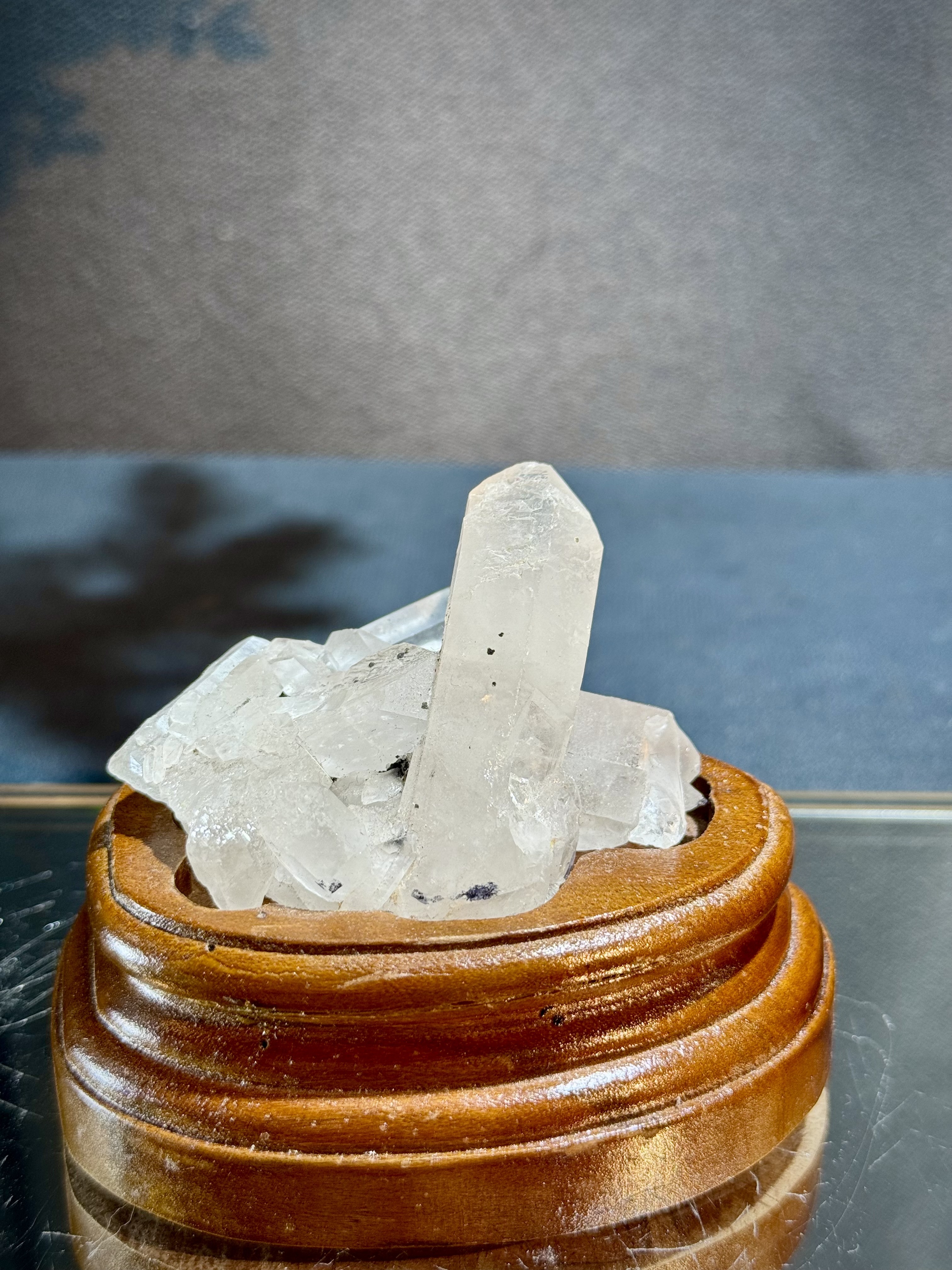 白水晶簇擺件 5504