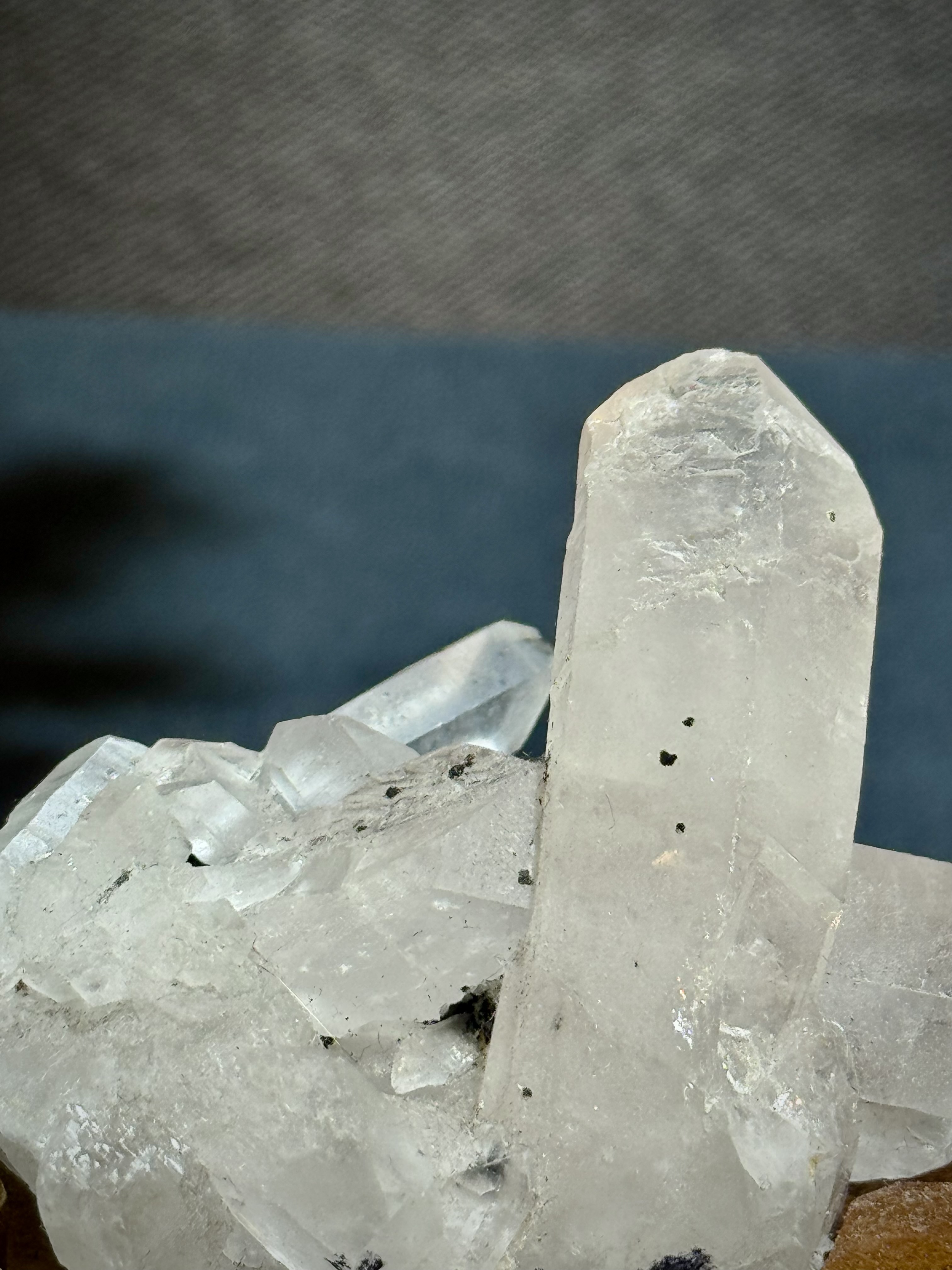 白水晶簇擺件 5504