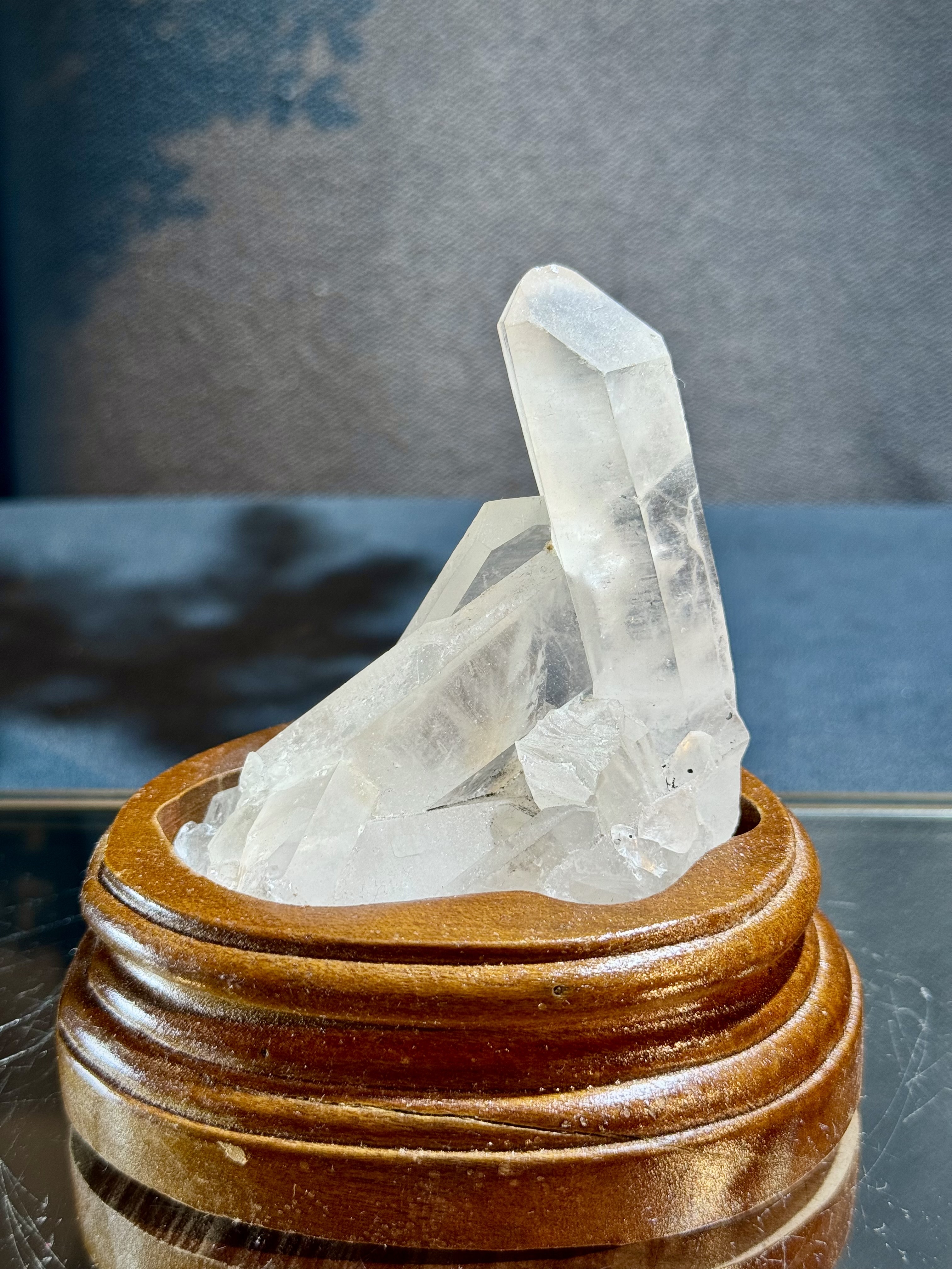 白水晶簇擺件 5505