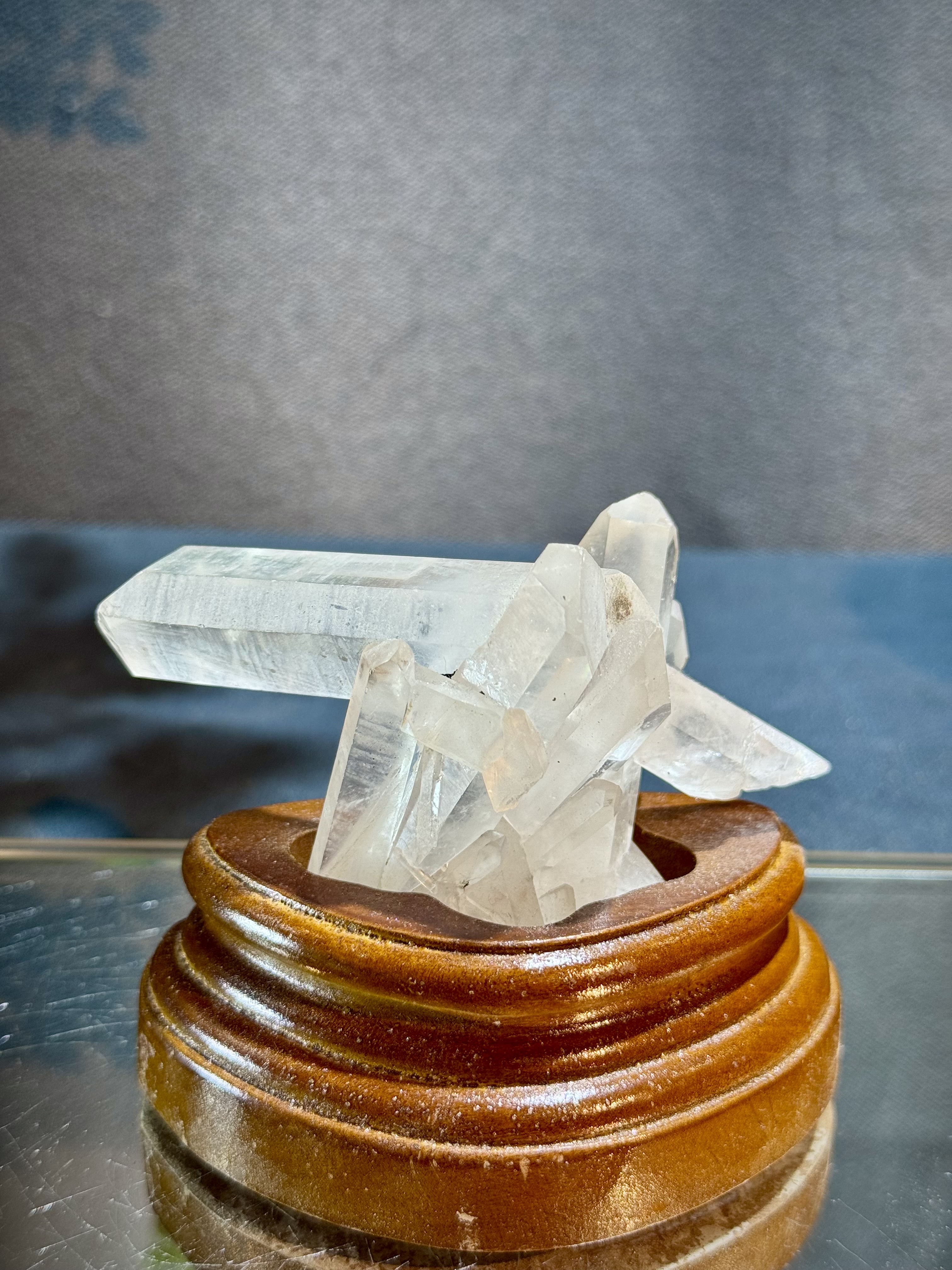 白水晶簇擺件 5506