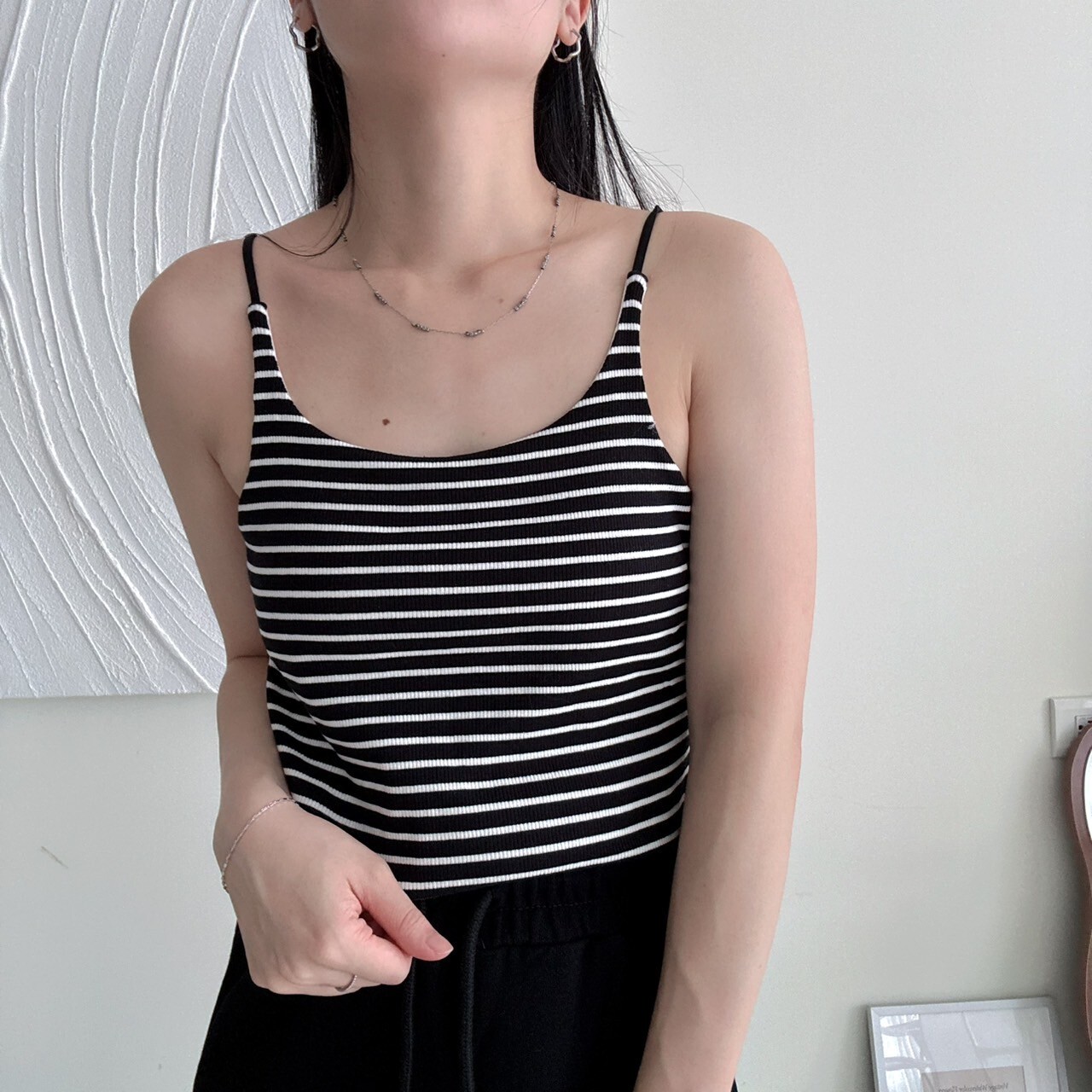 你需要一件細肩條紋（bratop）（現貨）