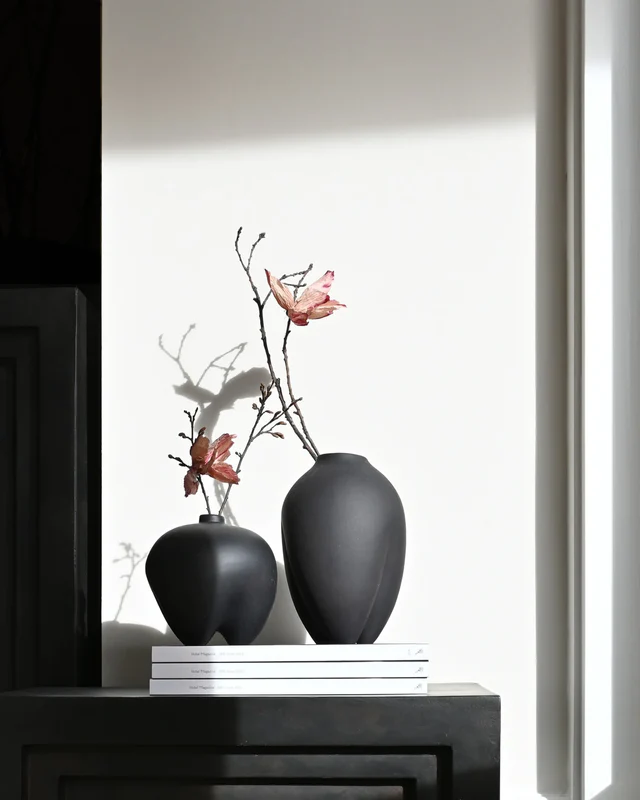 101CPH 相撲花瓶/小 咖啡色