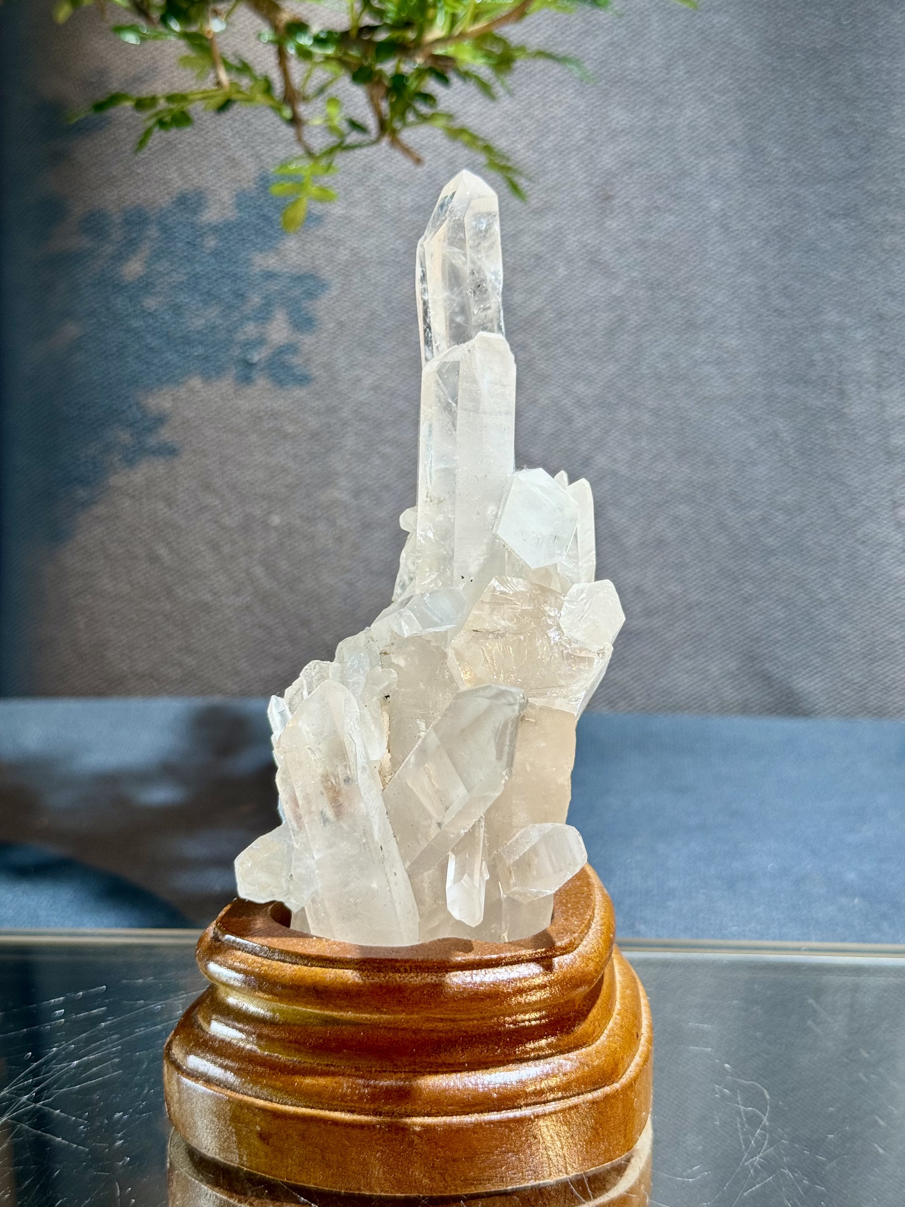 白水晶簇擺件 5509