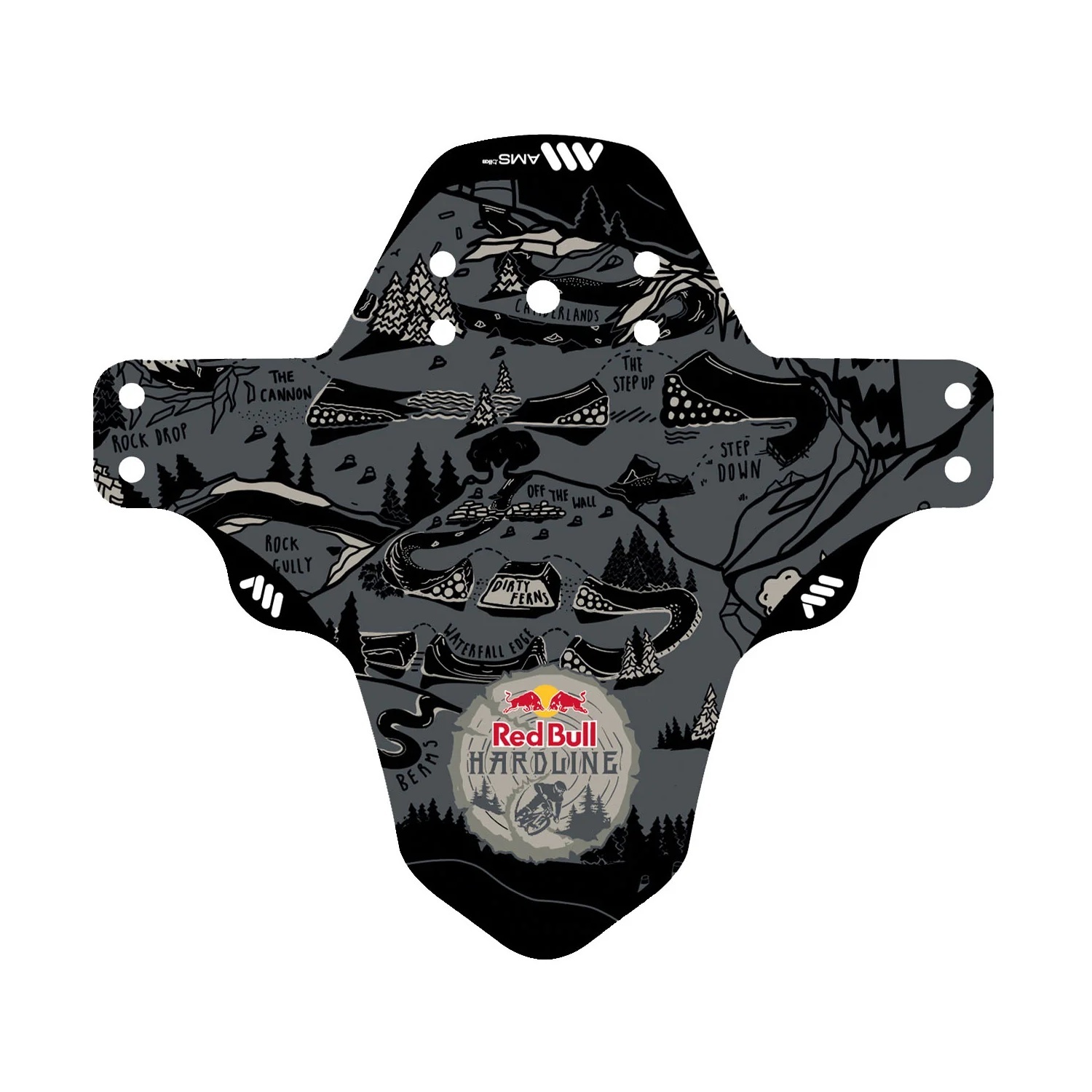 All Mountain Style X Red Bull 聯乘特別版擋泥板